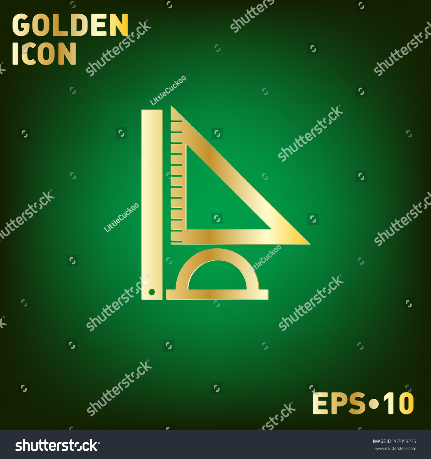 ruler-protractor-triangle-symbol-geometry-mathematics-stock-vector