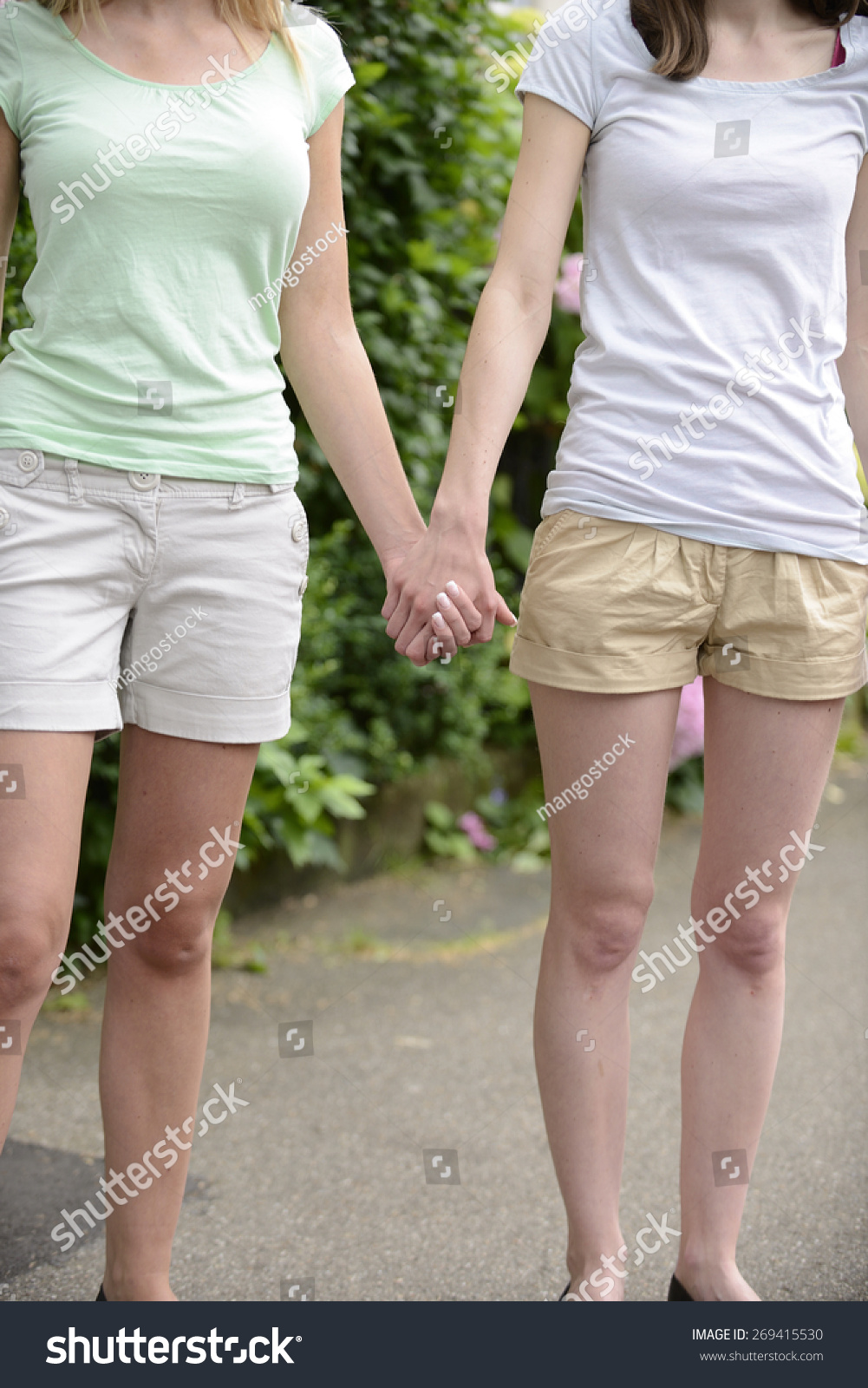 Teen Lesbian Outdoors