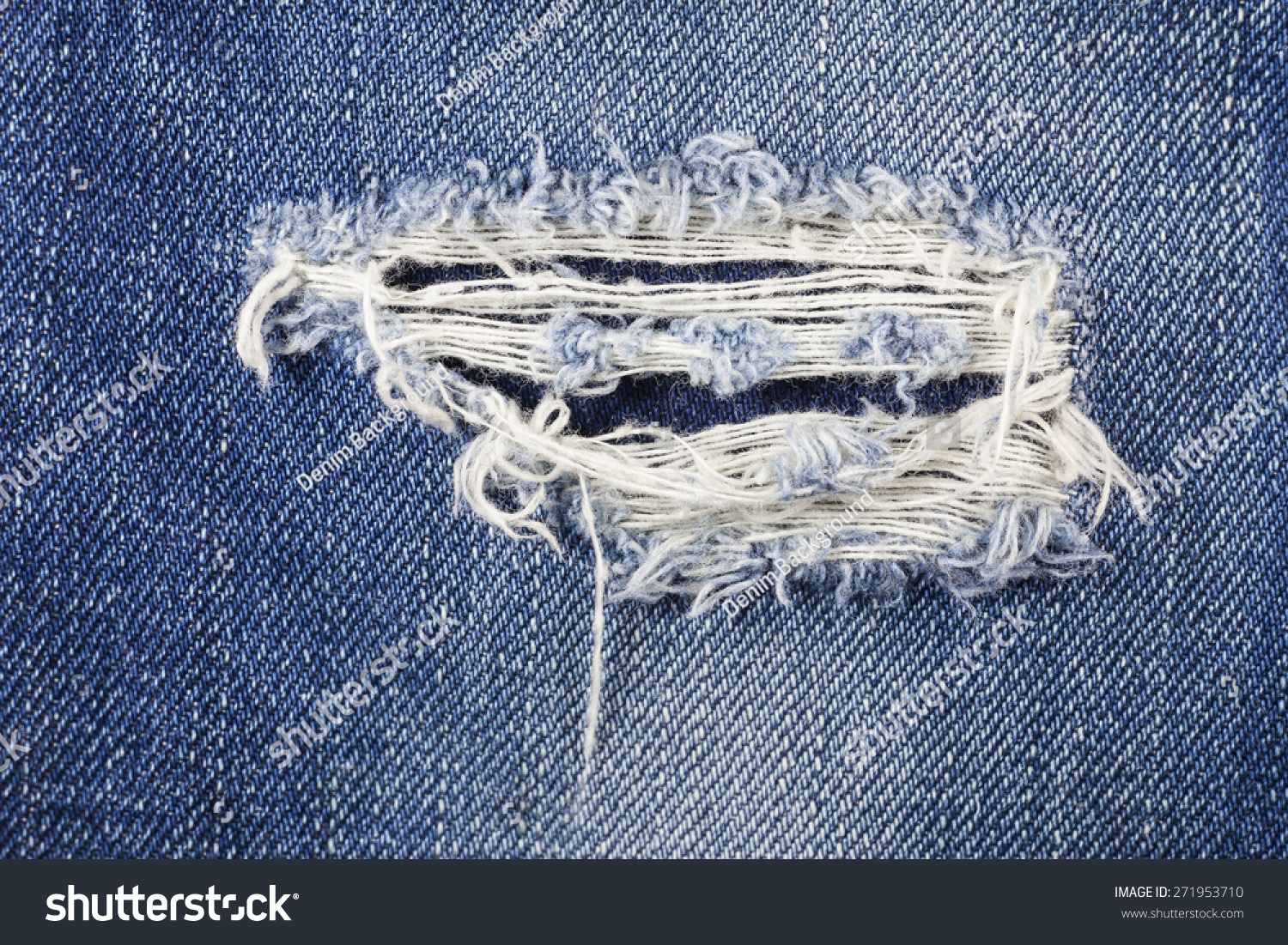 Текстура рваных джинс
