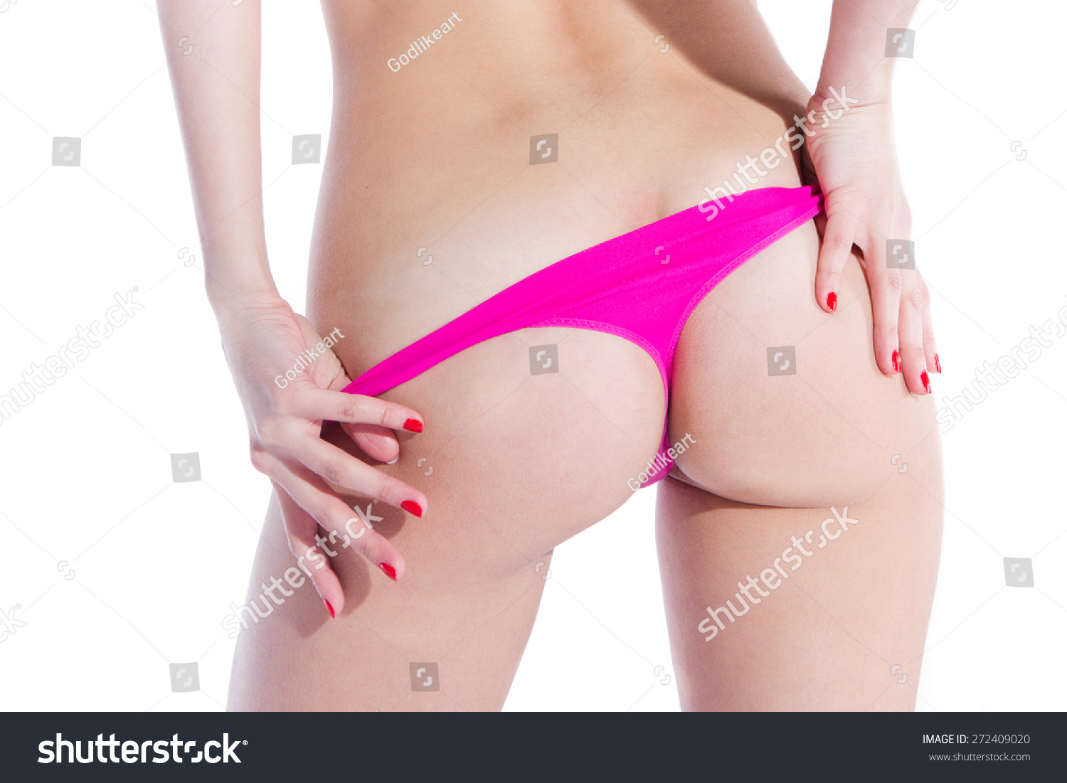 Ass In Pink Panties