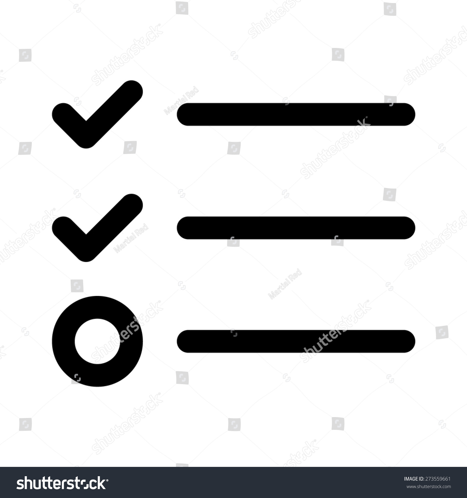 Todo Checklist Clipboard Checklist Line Art Stock Vector (Royalty Free ...