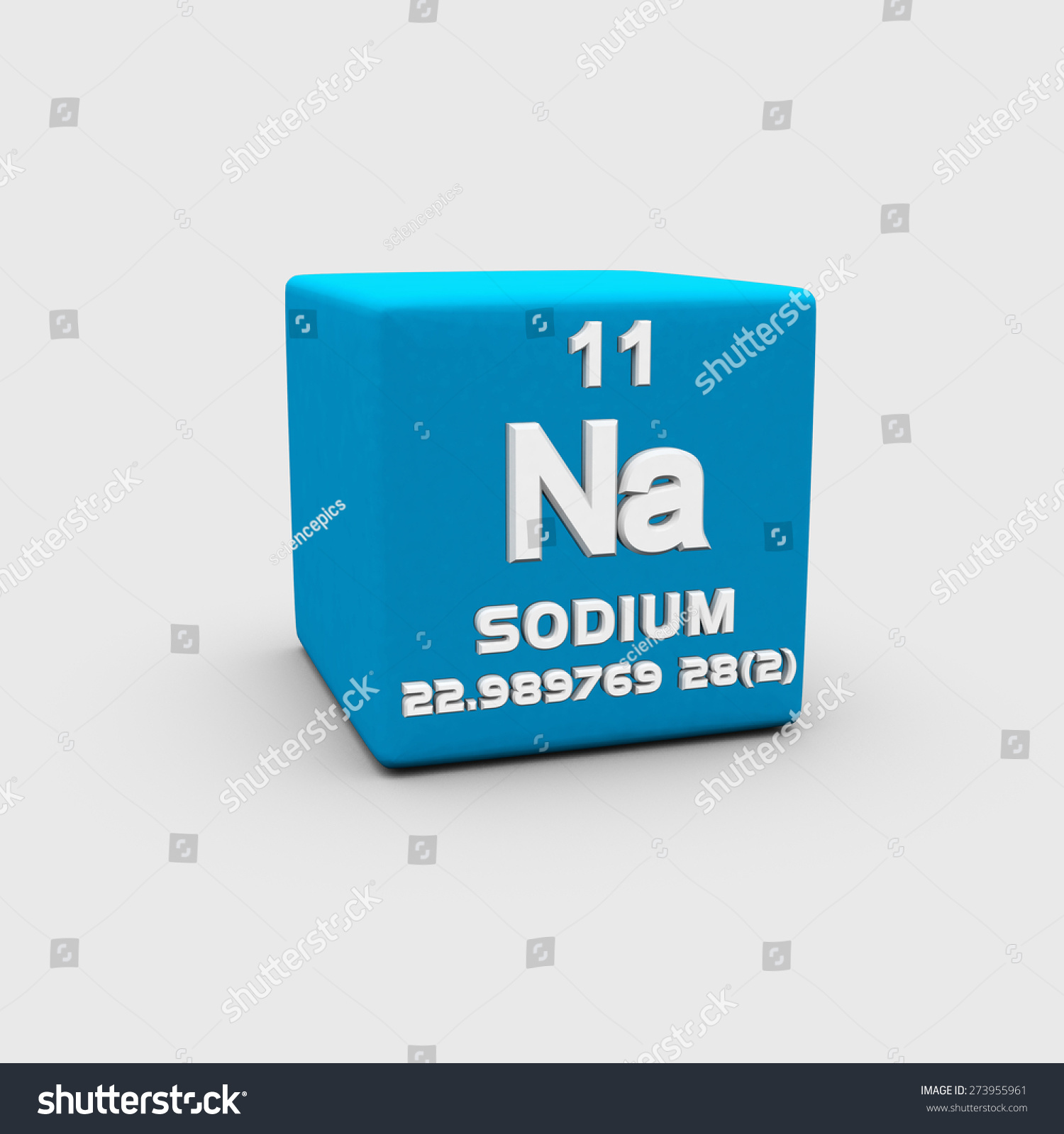 Atomic Number Sodium Stock Illustration 273955961 | Shutterstock