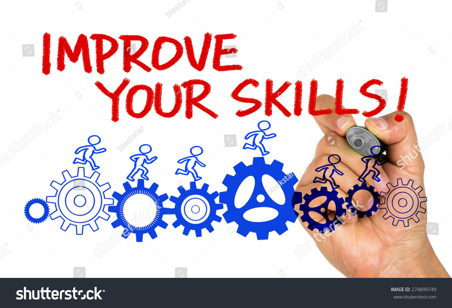 Use your skills. Develop your skills. Your skills. Your skills are in your hands.