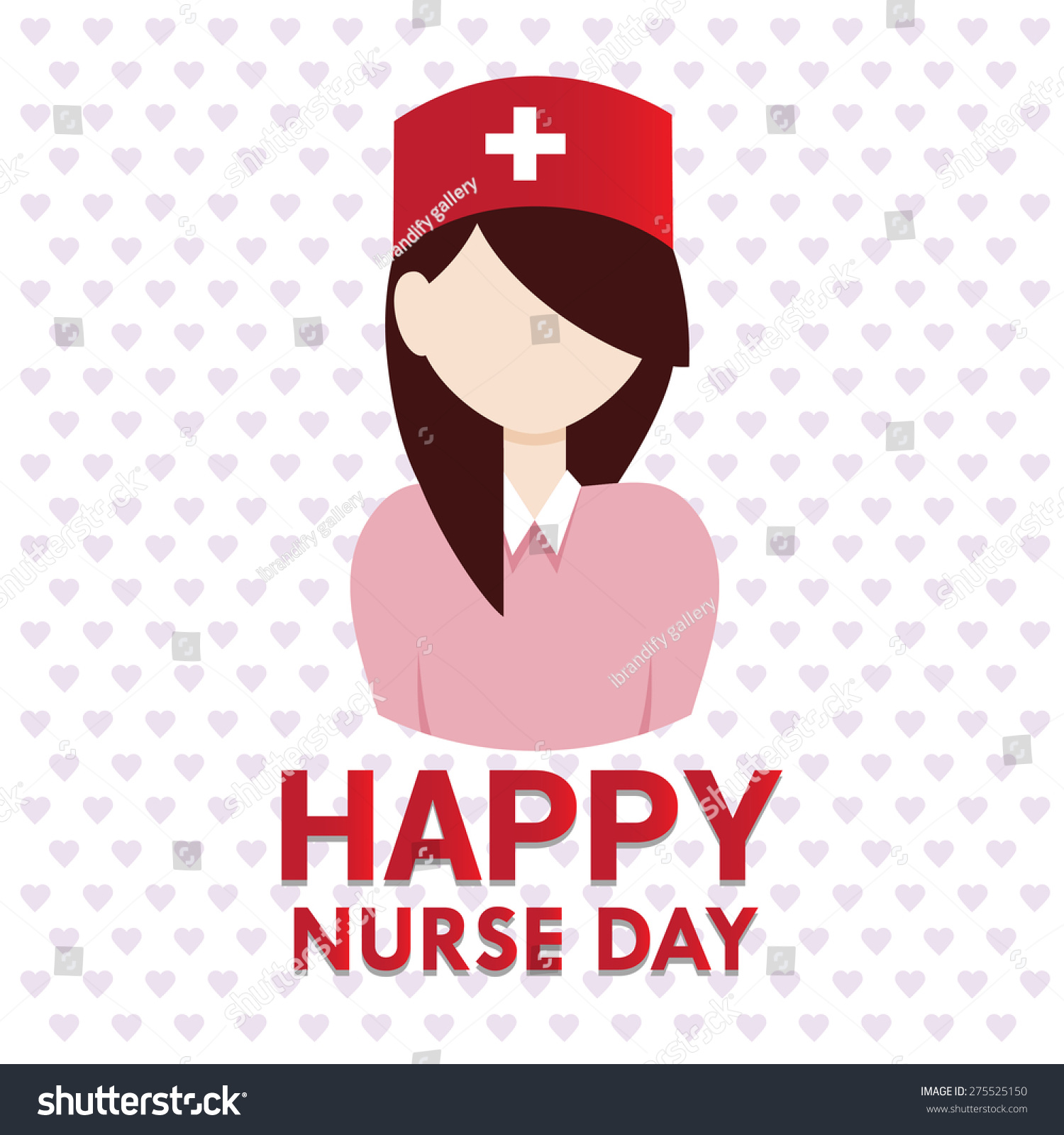 International Nurse Day Concept Illustration Beautiful Stock Vector (Royalt...