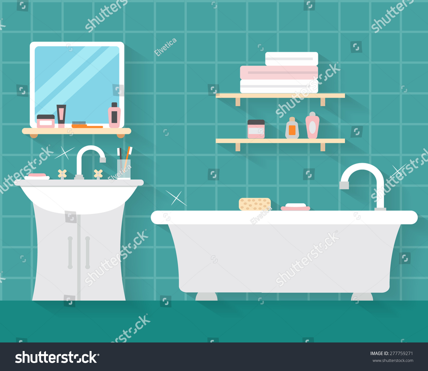 Карточки мебель для ванны