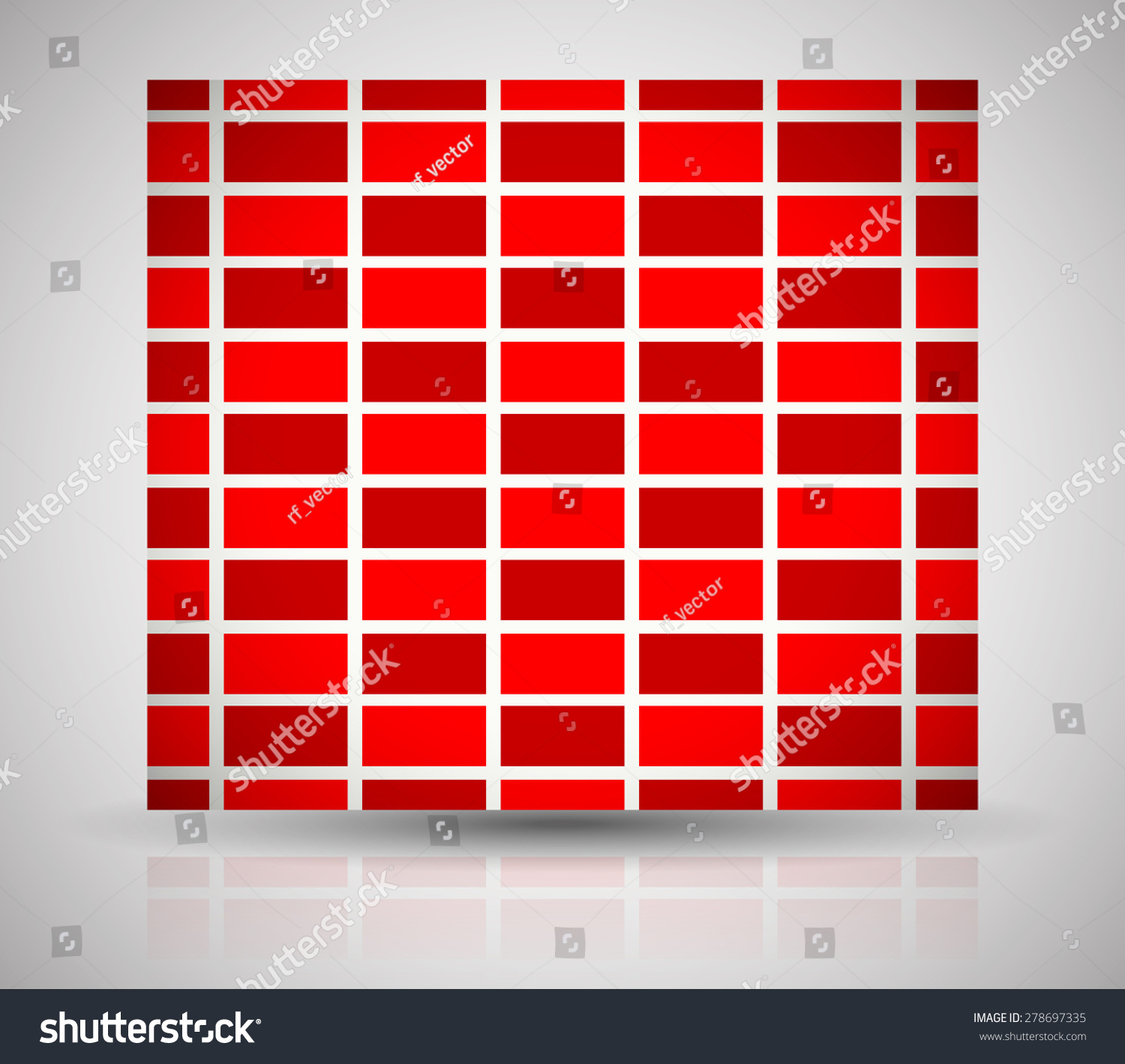 Repeating Brick Wall Pattern Brick Wall Stock Vector (Royalty Free