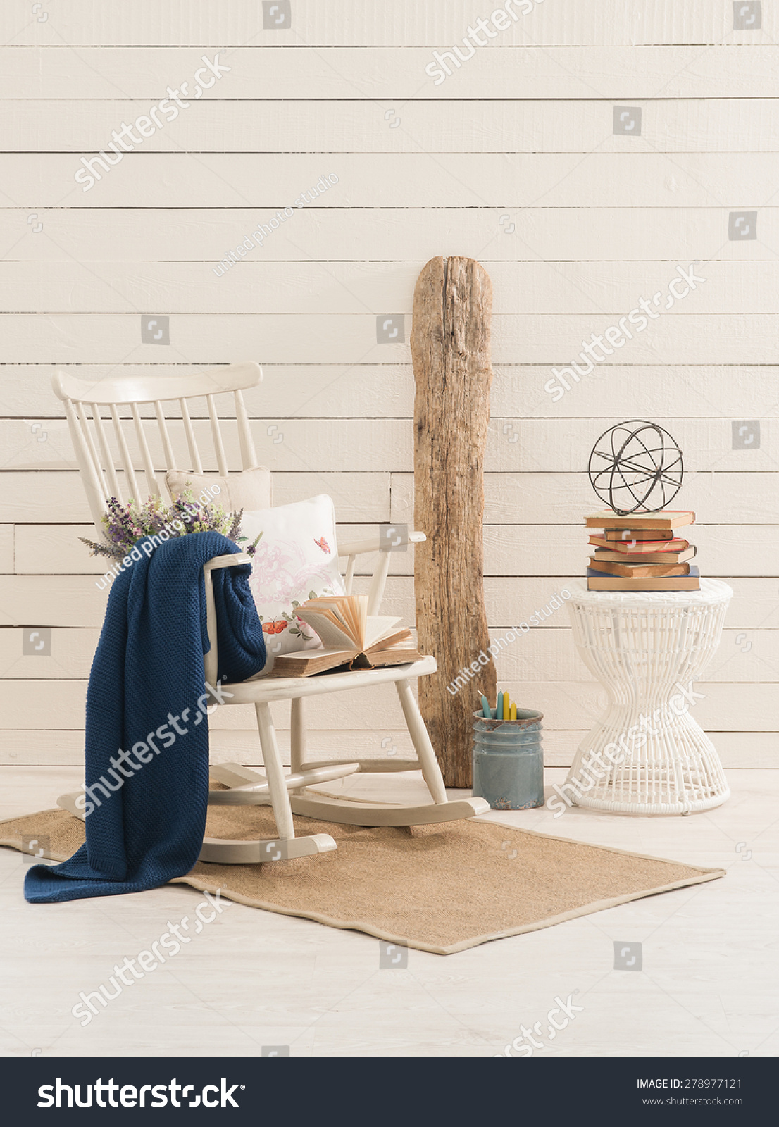 corner rocking chair