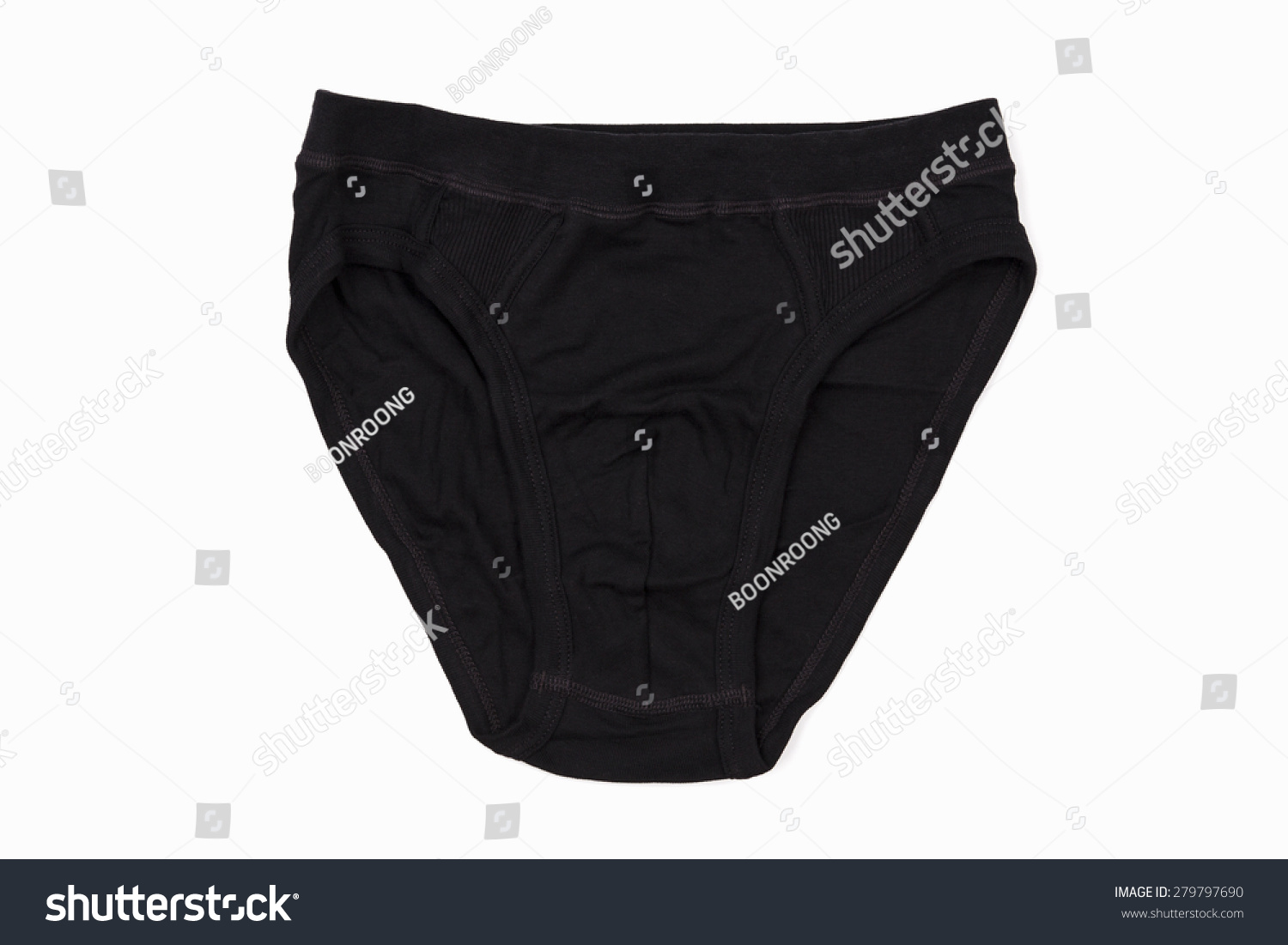 Man Underwear Isolated White Background Stock Photo 279797690 ...