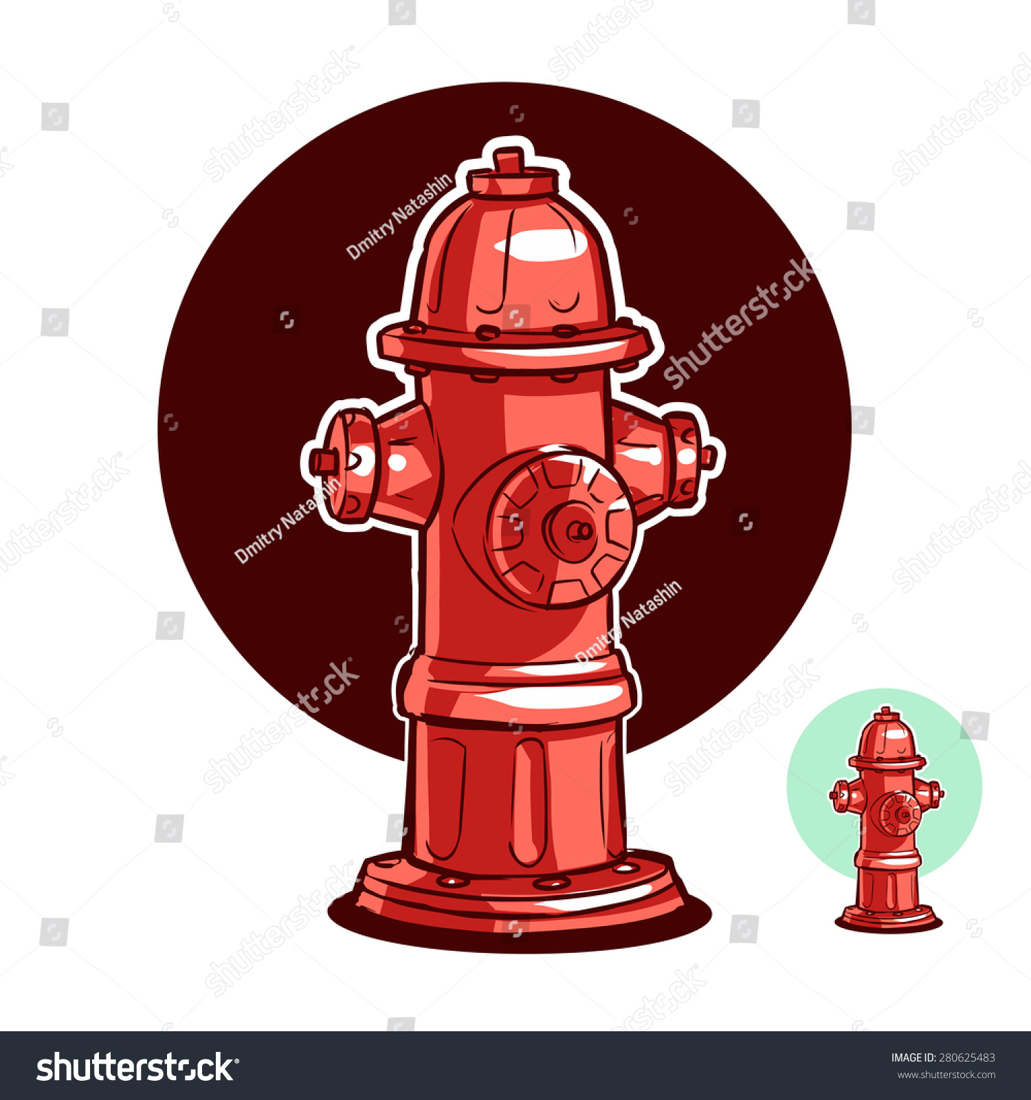 Пожарный гидрант рисунок
