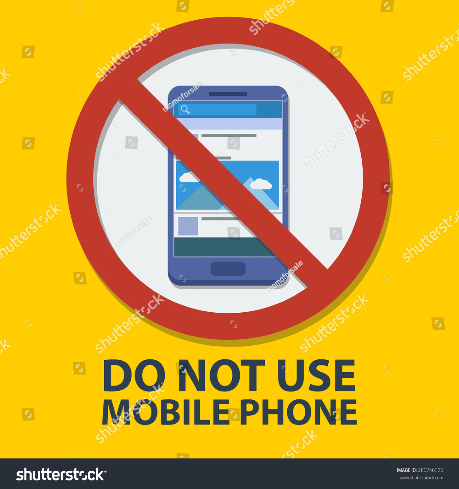do-not-use-mobile-phone-sign-stock-vector-royalty-free-280746326