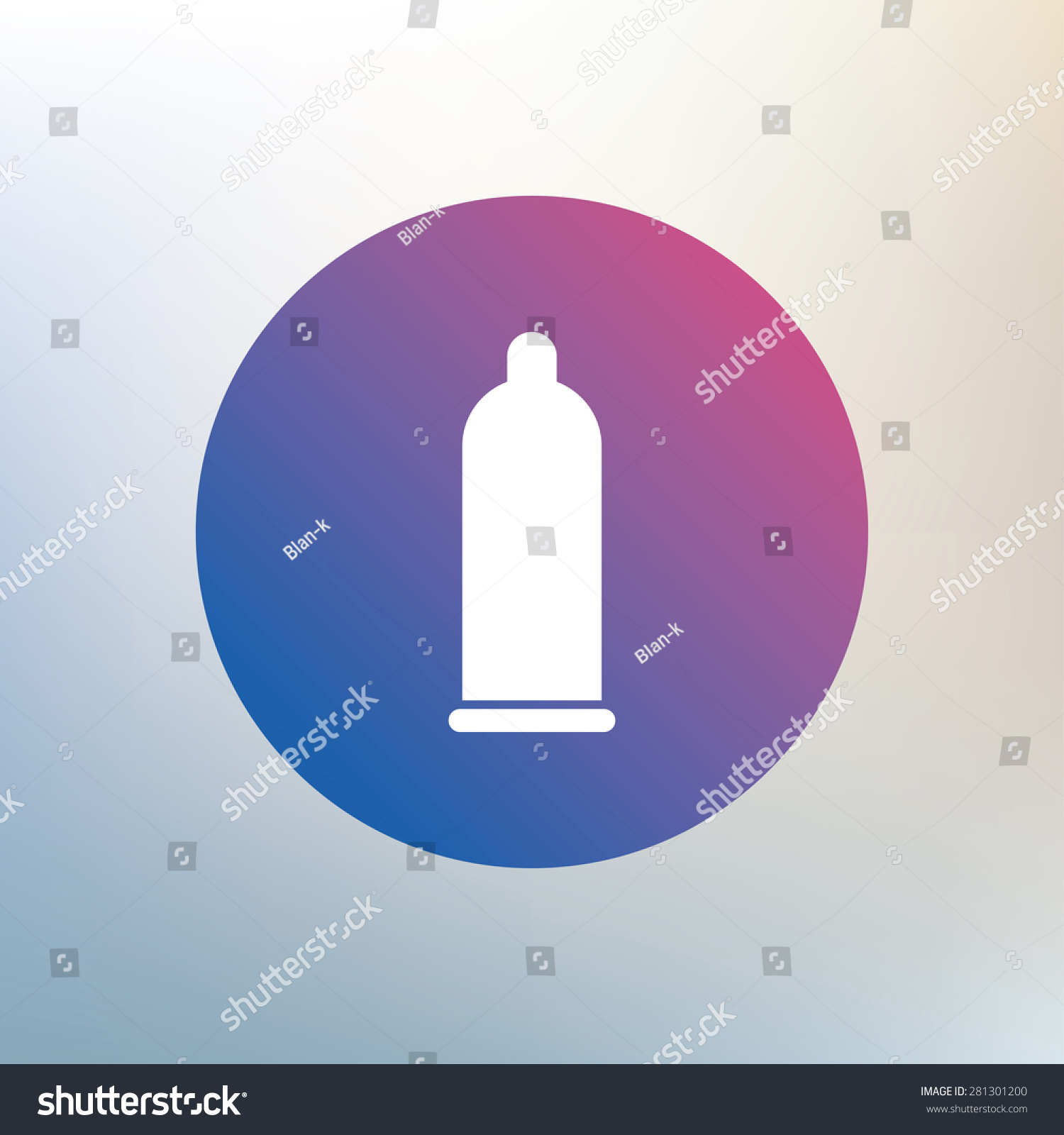 Condom Safe Sex Sign Icon Safe Stock Vector Royalty Free 281301200 Shutterstock 0883