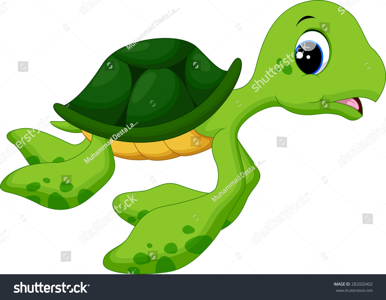 Cute Baby Turtles Stock Vector (Royalty Free) 282020402 | Shutterstock