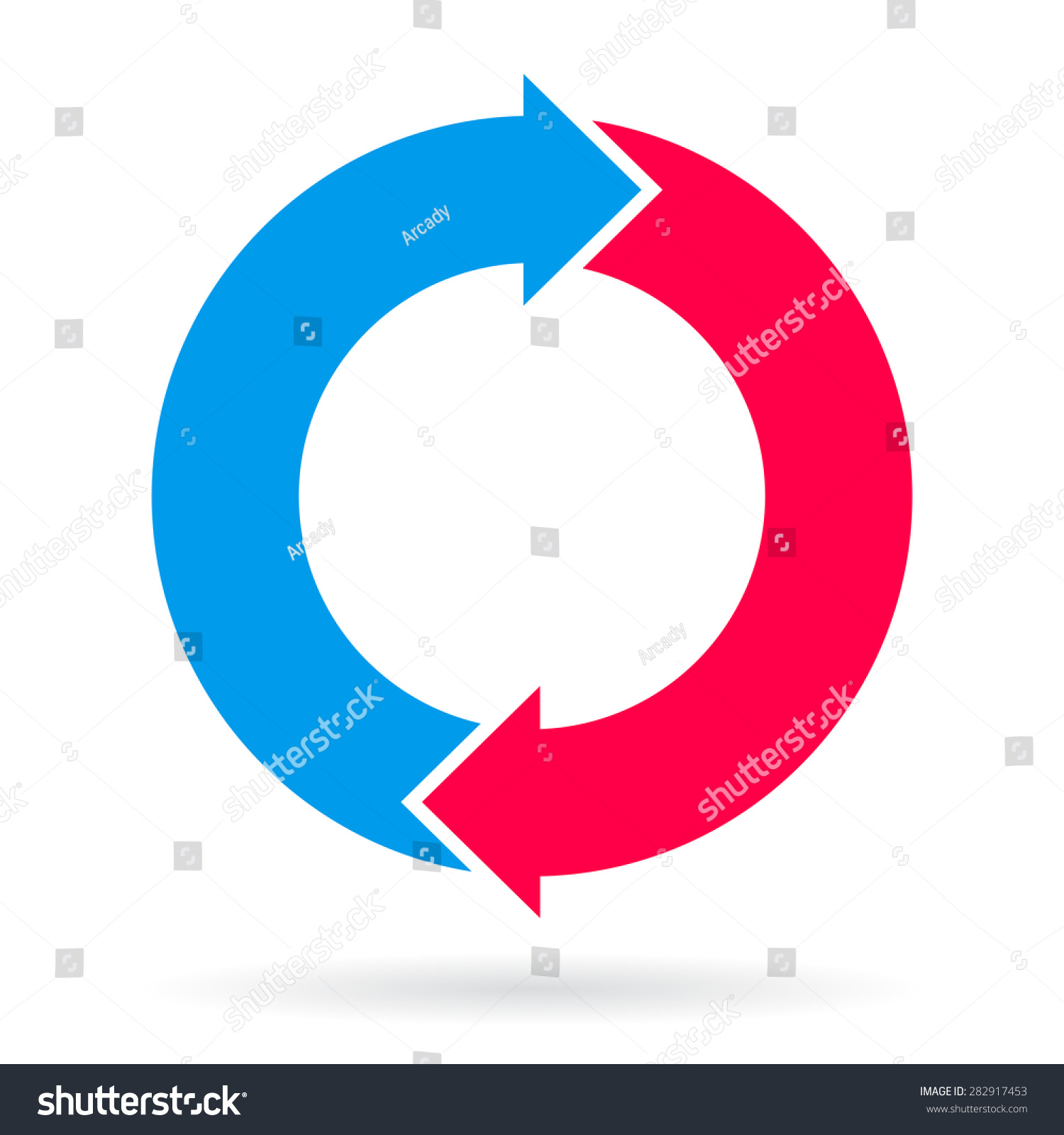 Cycle Loop Chart Stock Vector (Royalty Free) 282917453 | Shutterstock