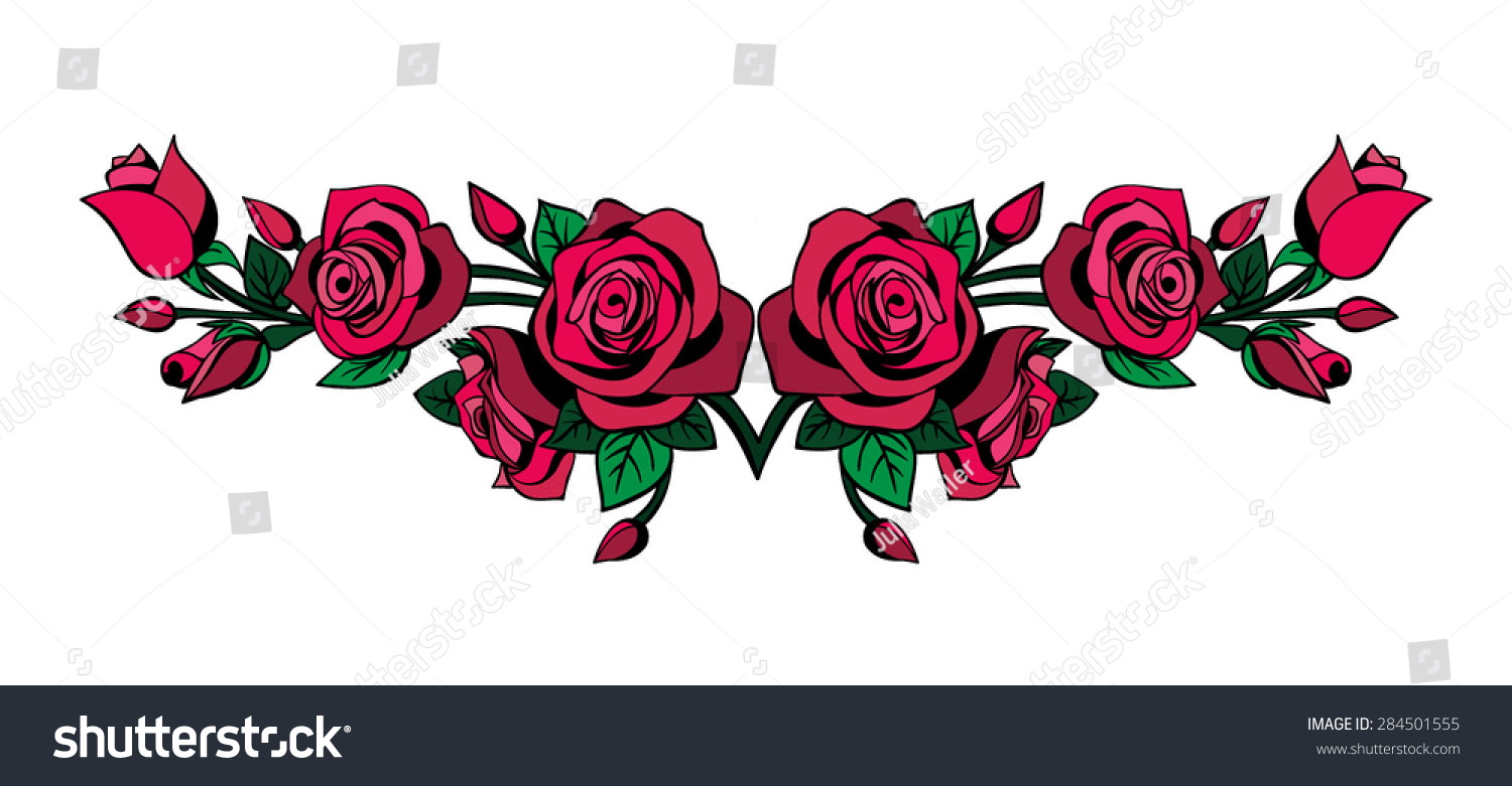 88,281 Rose Tattoo Images, Stock Photos & Vectors | Shutterstock