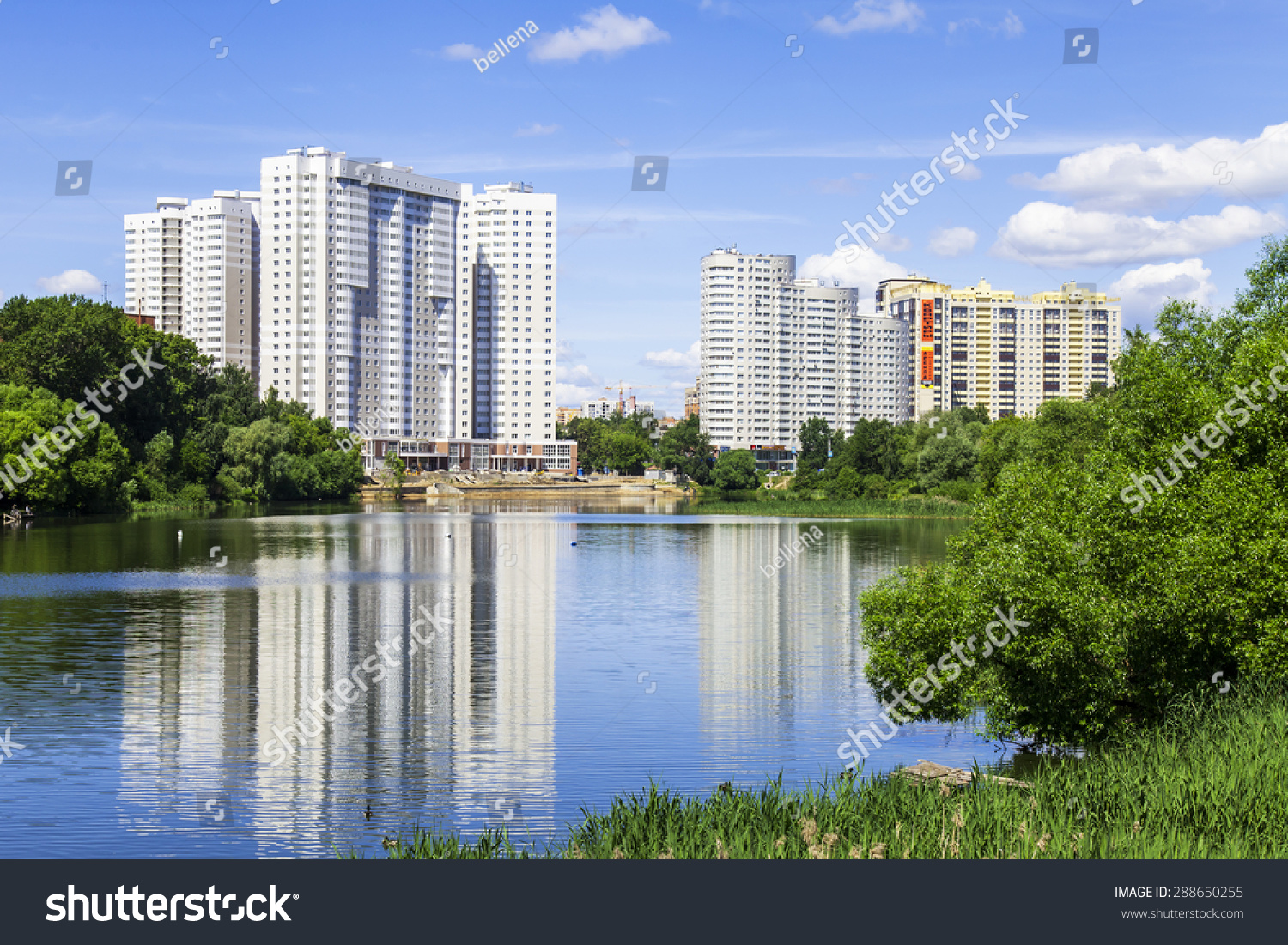 Берег в Серебрянке Пушкино