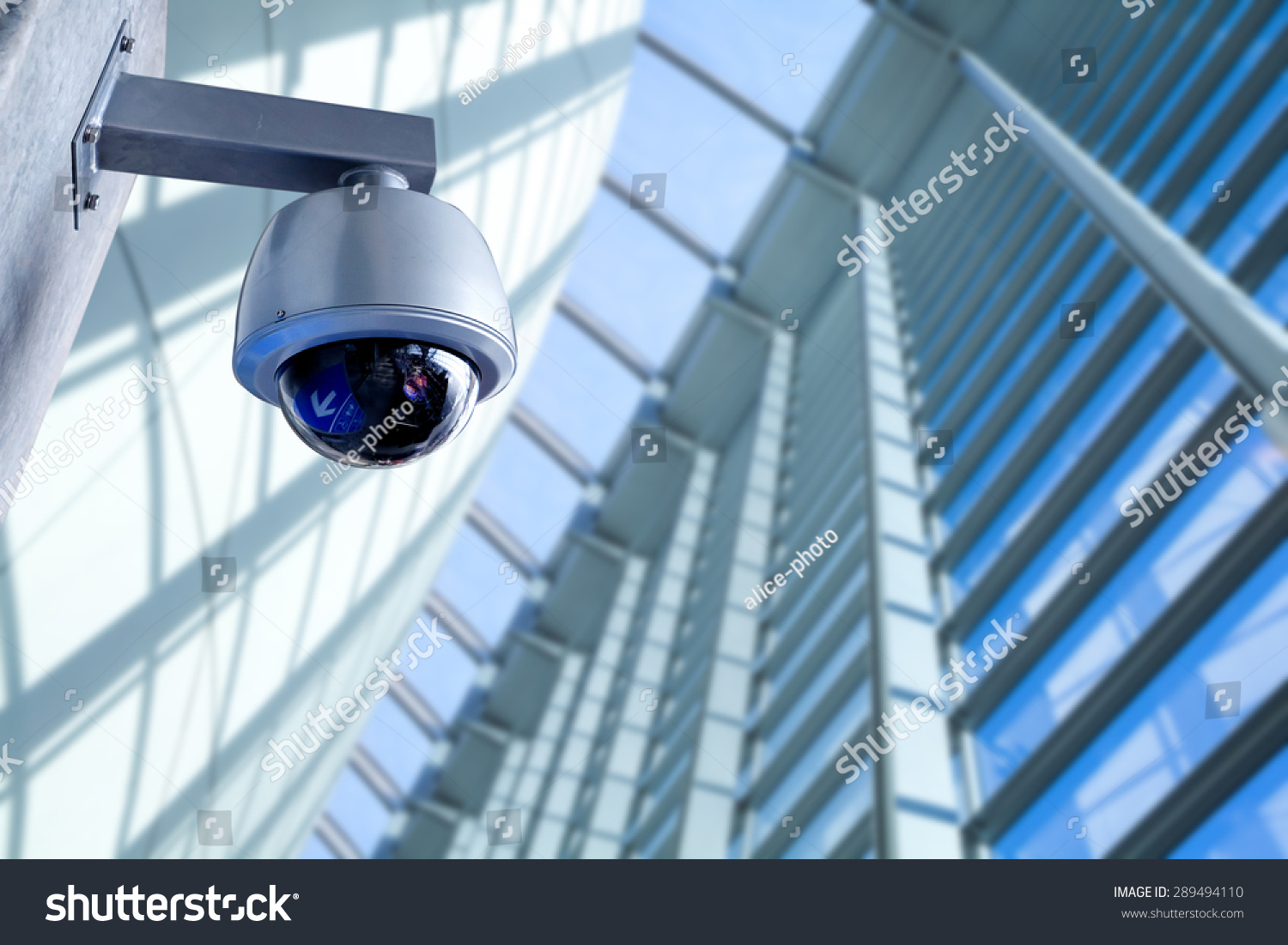 Security Cctv Camera Office Building Stock Photo 289494110 | Shutterstock