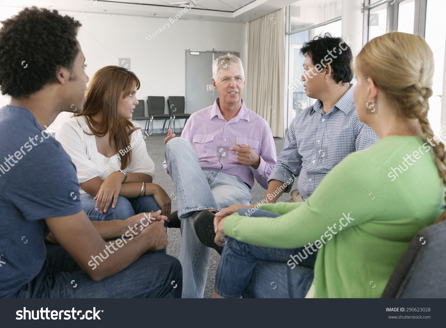 Meeting Support Group Stock Photo 290623028 Shutterstock