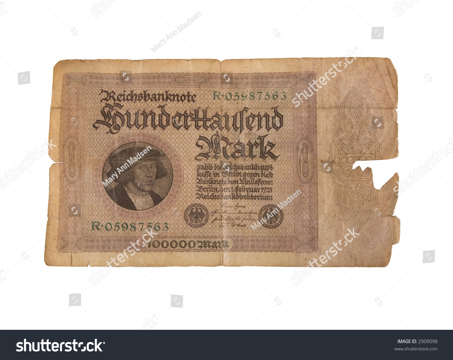 german currency during first world war