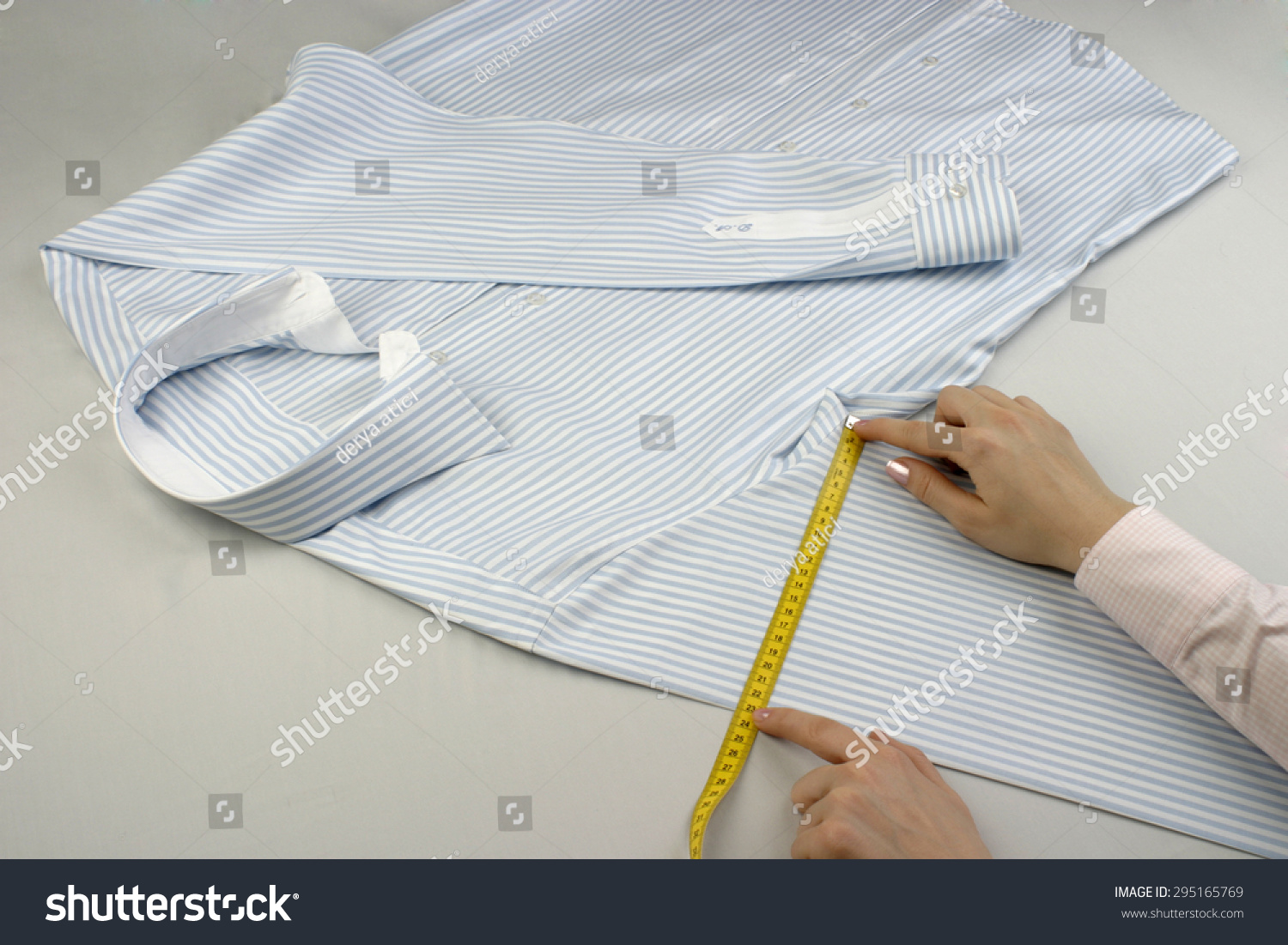 Fabric Texture Lighttailormeasure Stock Photo 295165769 | Shutterstock