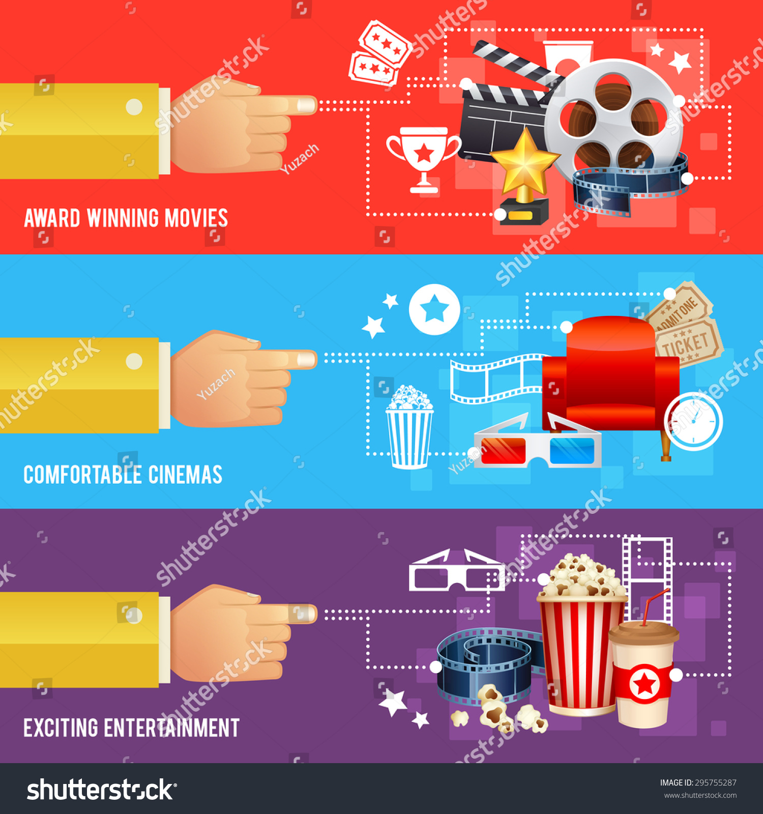 vektor-stok-realistic-cinema-movie-poster-template-film-tanpa-royalti