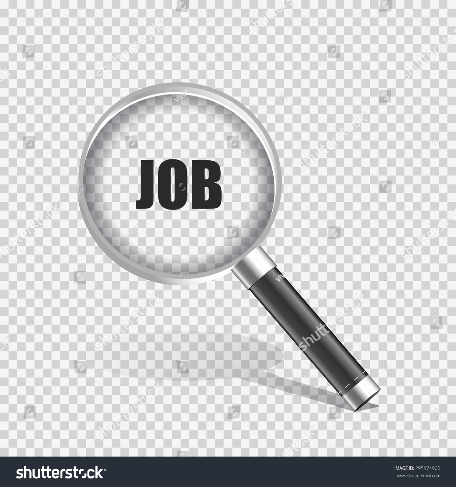 Job Search Concept Illustration Stock Illustration 295874900 | Shutterstock