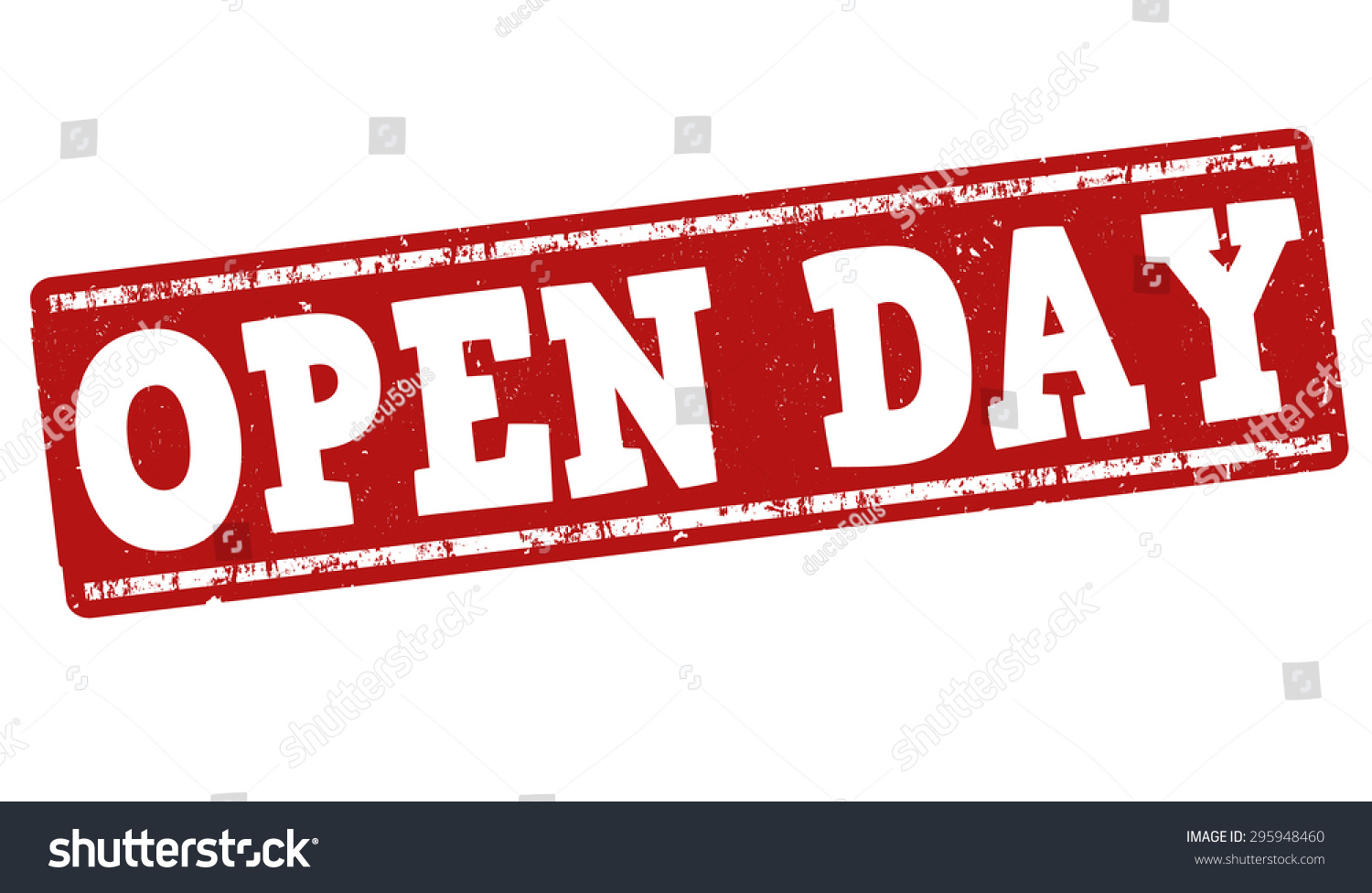 Open Day Grunge Rubber Stamp On Stock Vector (Royalty Free) 295948460 ...