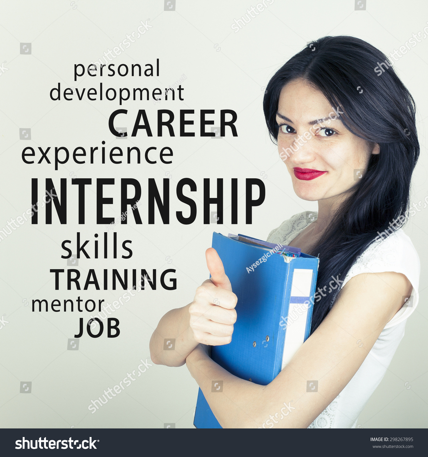 Internship Word Cloud Background Concept Stock Photo 298267895 ...