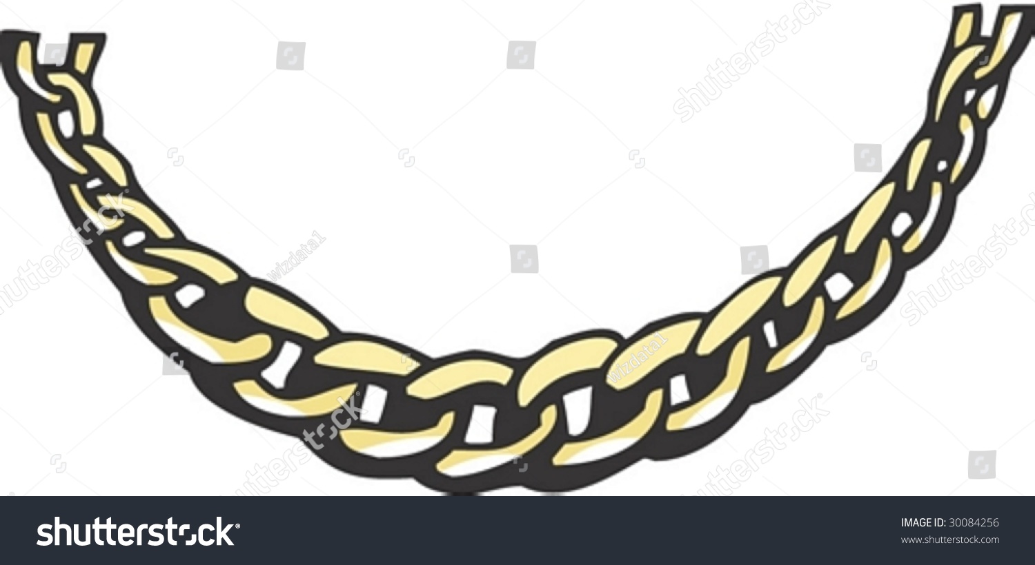 Necklace Details Stock Vector (Royalty Free) 30084256 | Shutterstock