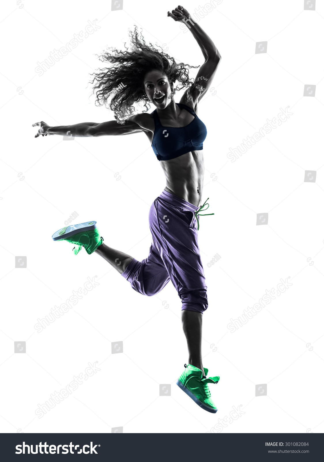 zumba silhouette png