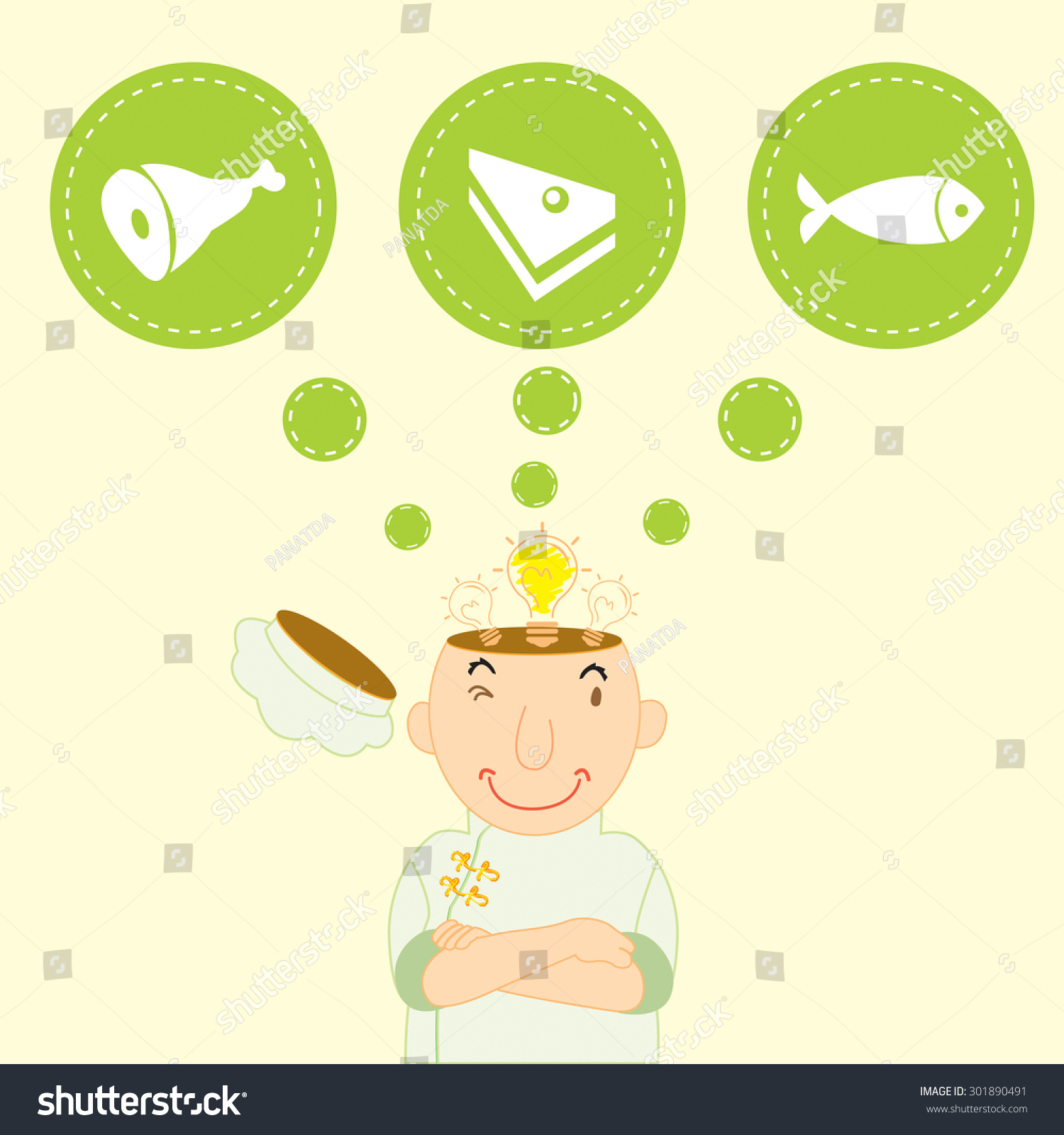 chef-idea-food-stock-vector-royalty-free-301890491-shutterstock