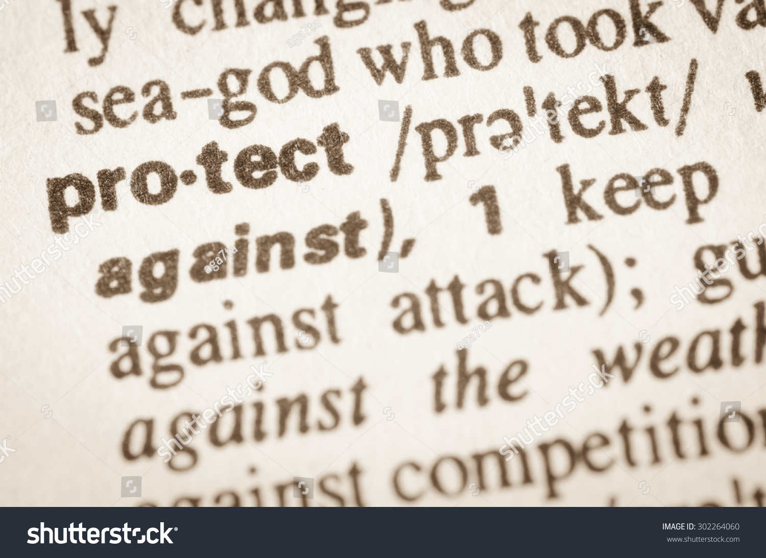 Definition Word Sect Dictionary Stock Photo 302264060 | Shutterstock