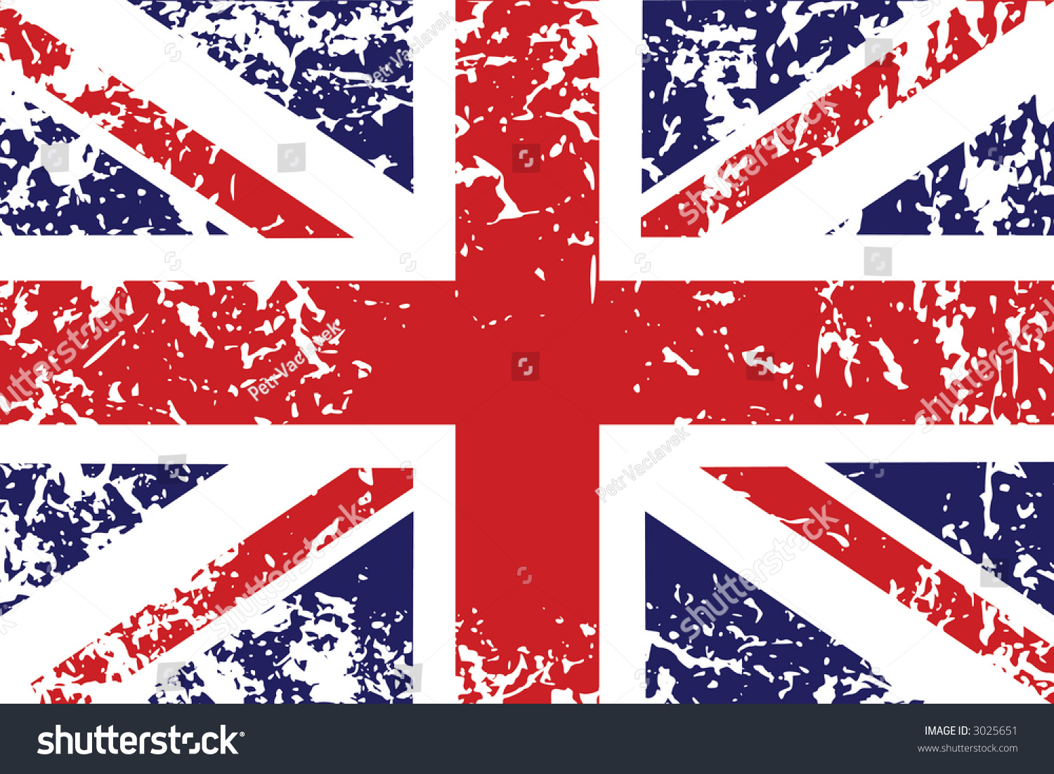 Британский флаг гранж