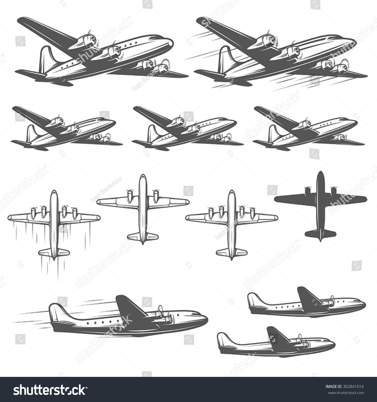 38,070 Vintage Propeller Plane Images, Stock Photos & Vectors ...