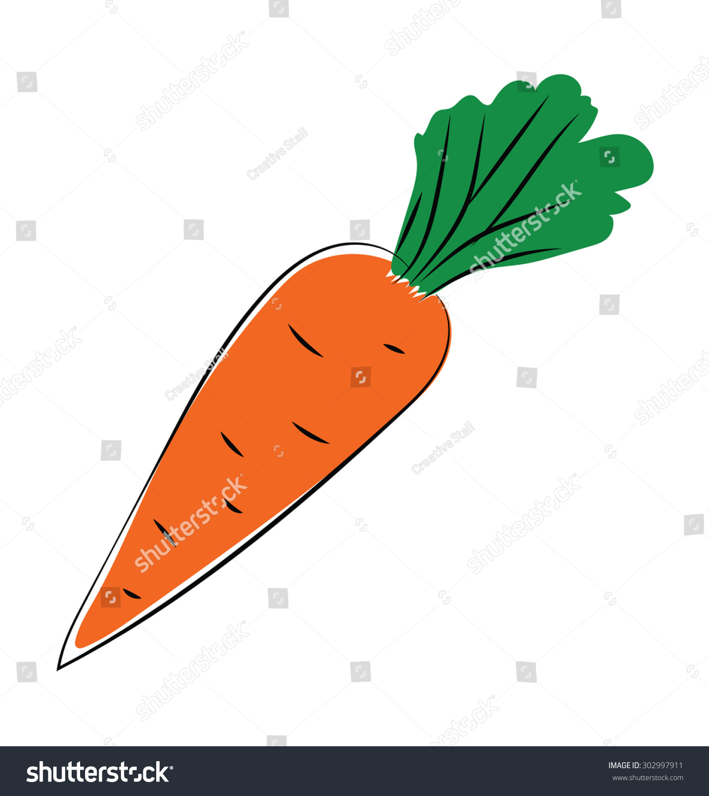 Раздаточный материал морковь