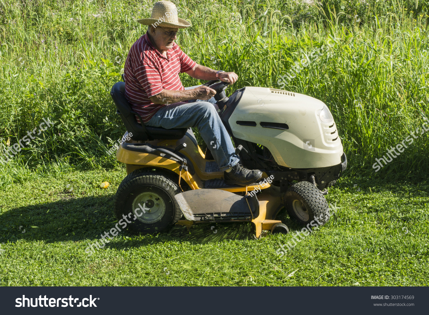 hats for mowing lawns