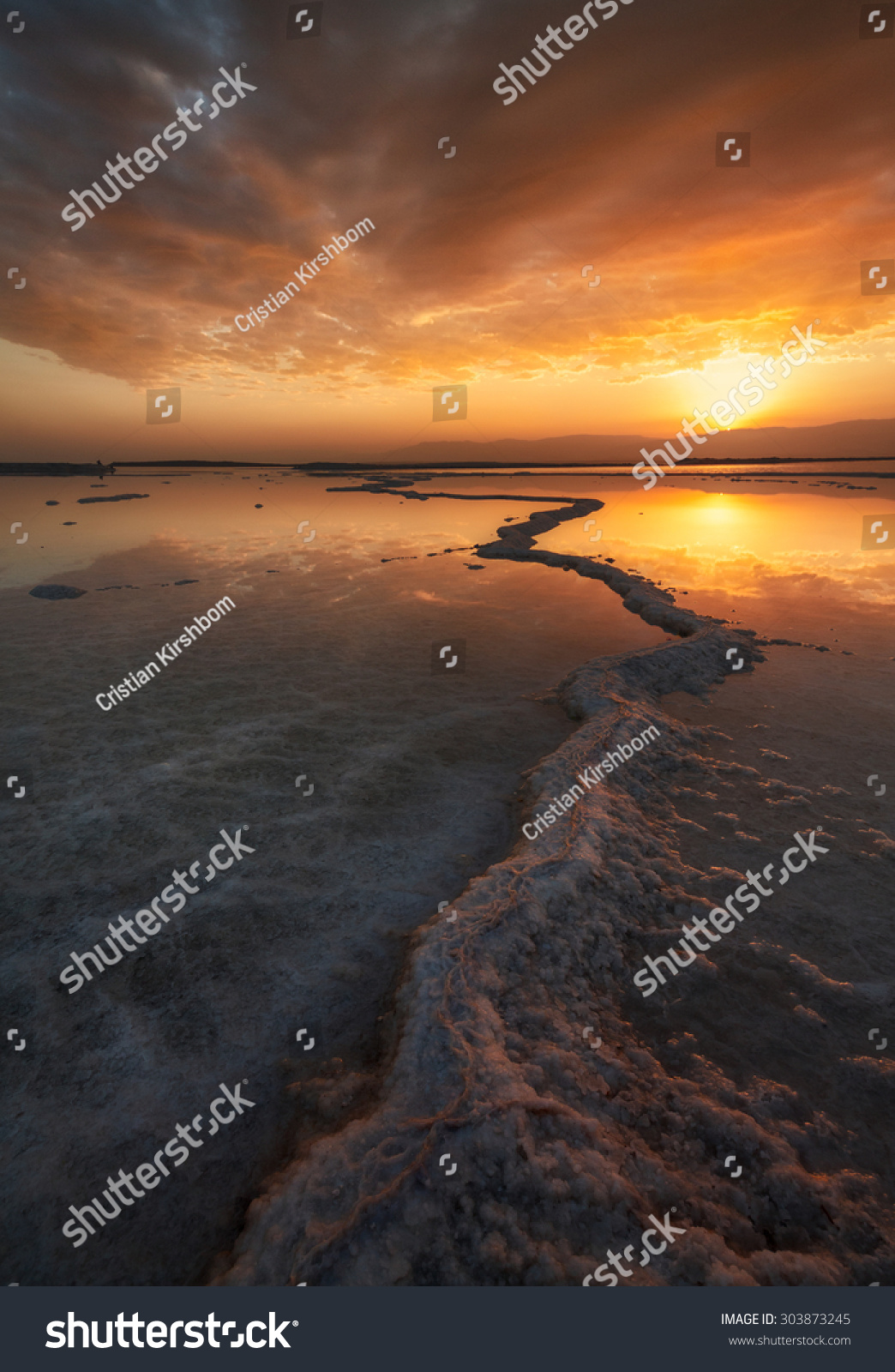 Rise Dead the Dead Sea Lake Stock Photo 303873245 | Shutterstock