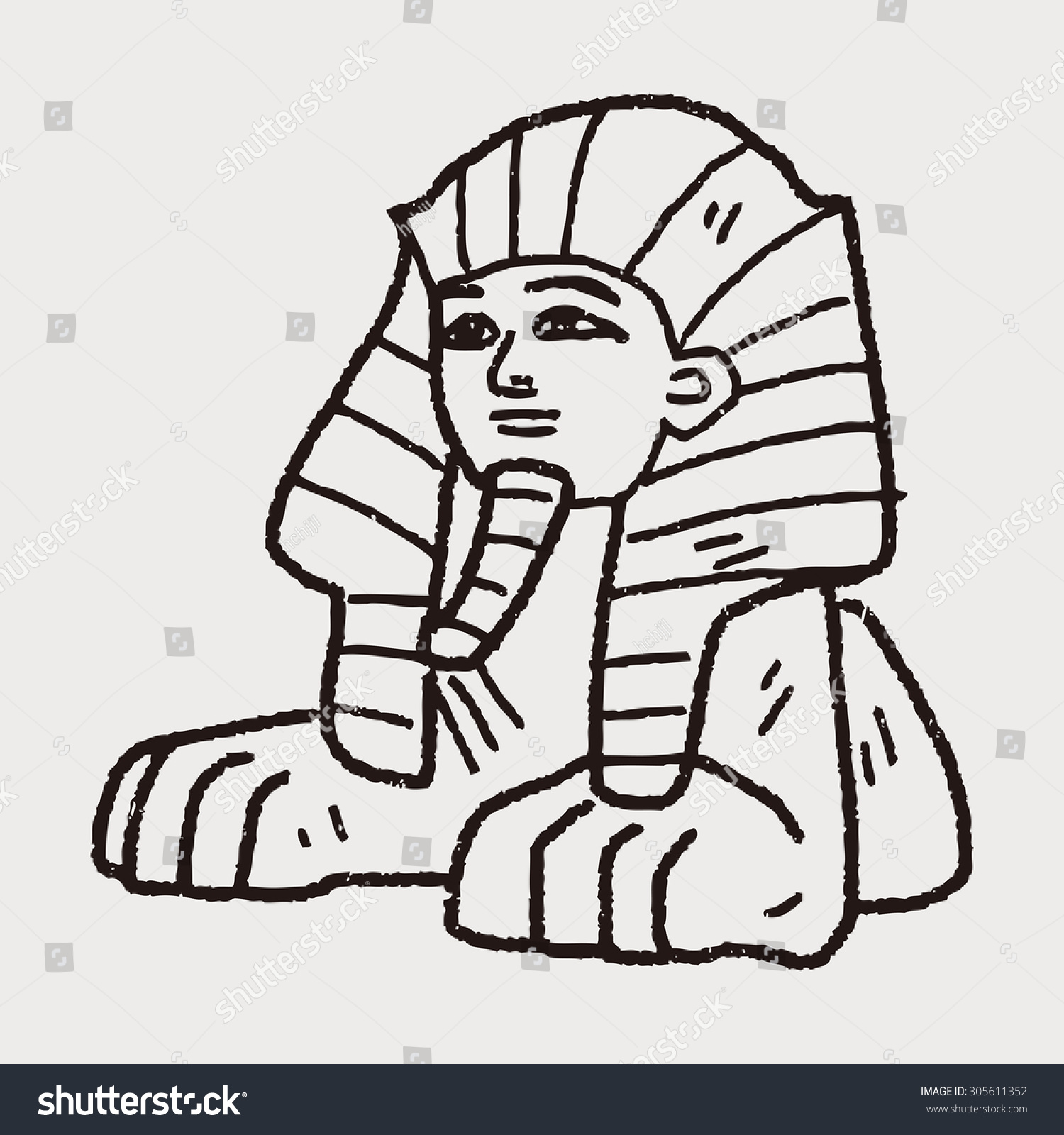 Фараон сфинкс для детей