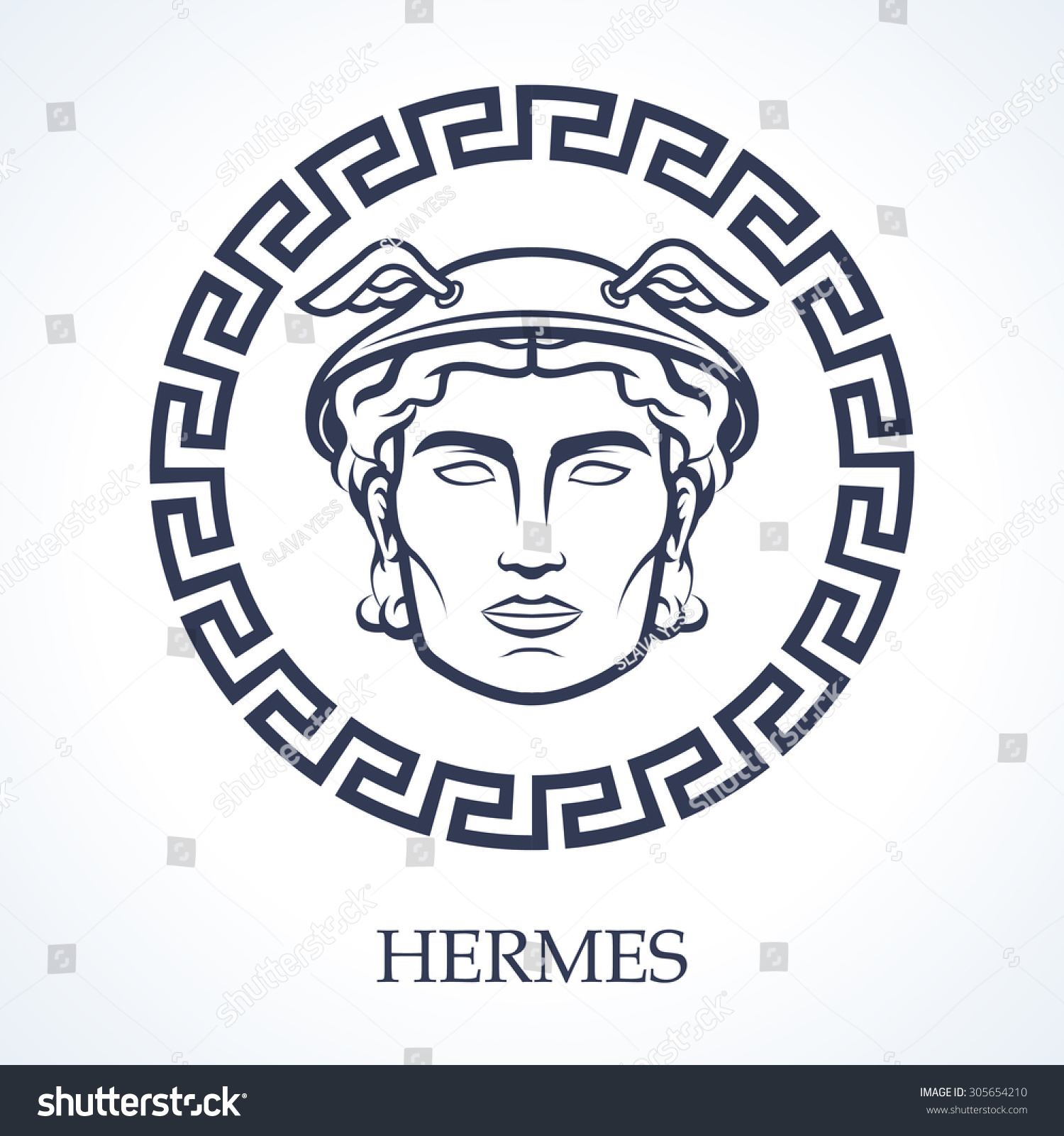 Hermes Stock Vector (Royalty Free) 305654210 | Shutterstock