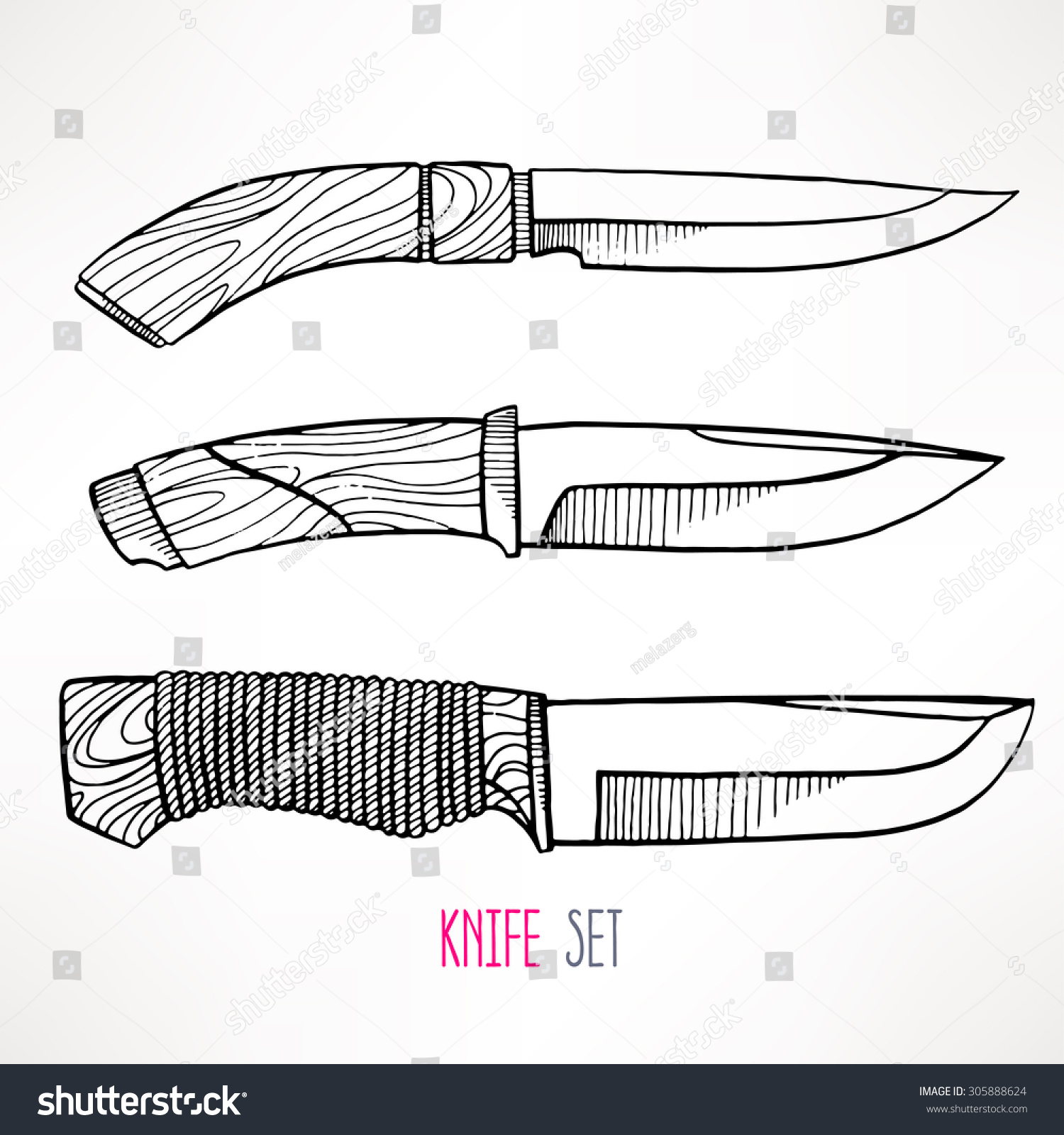 Ножи которые нарисовали