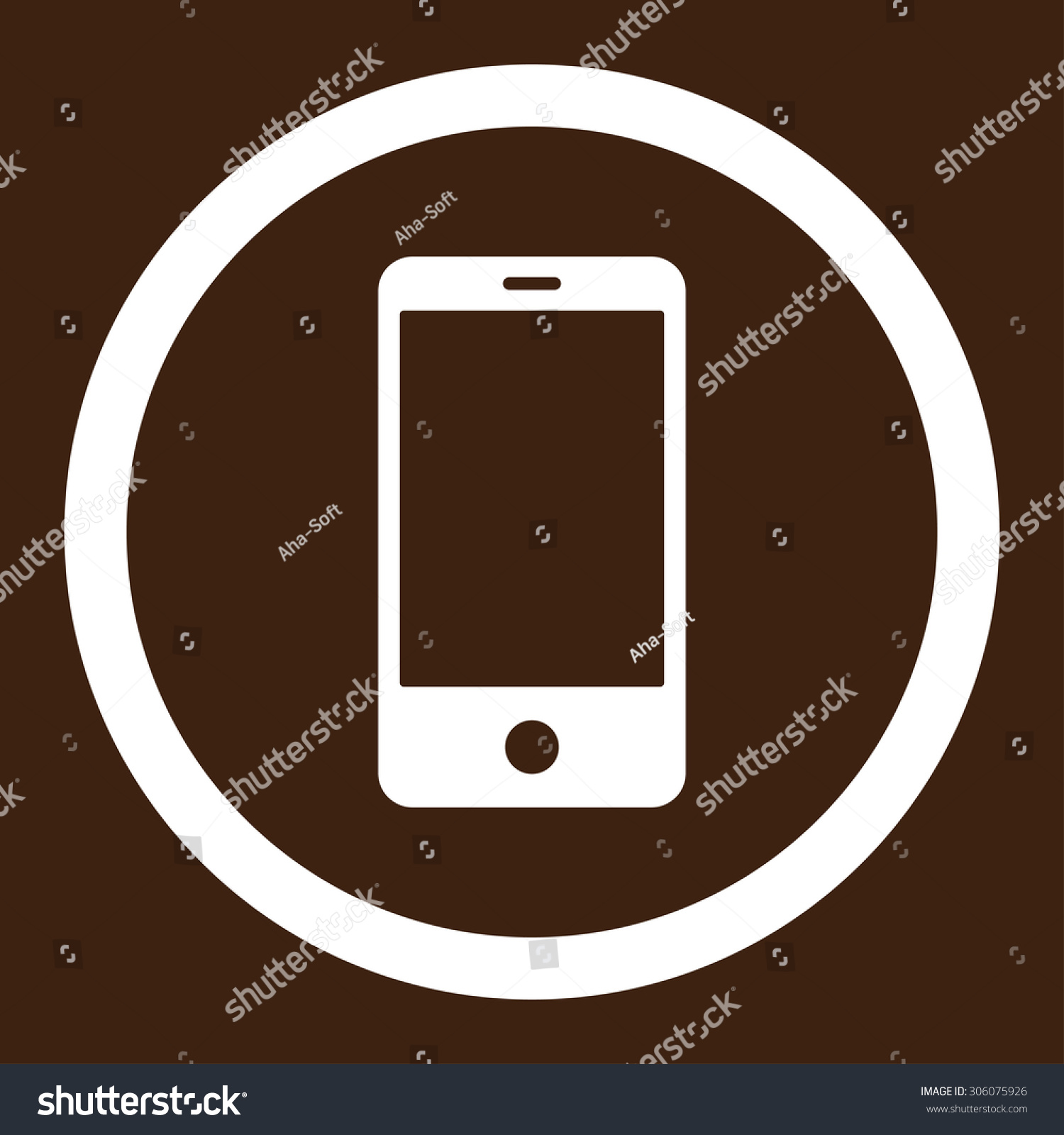 Round And Brown Mobile