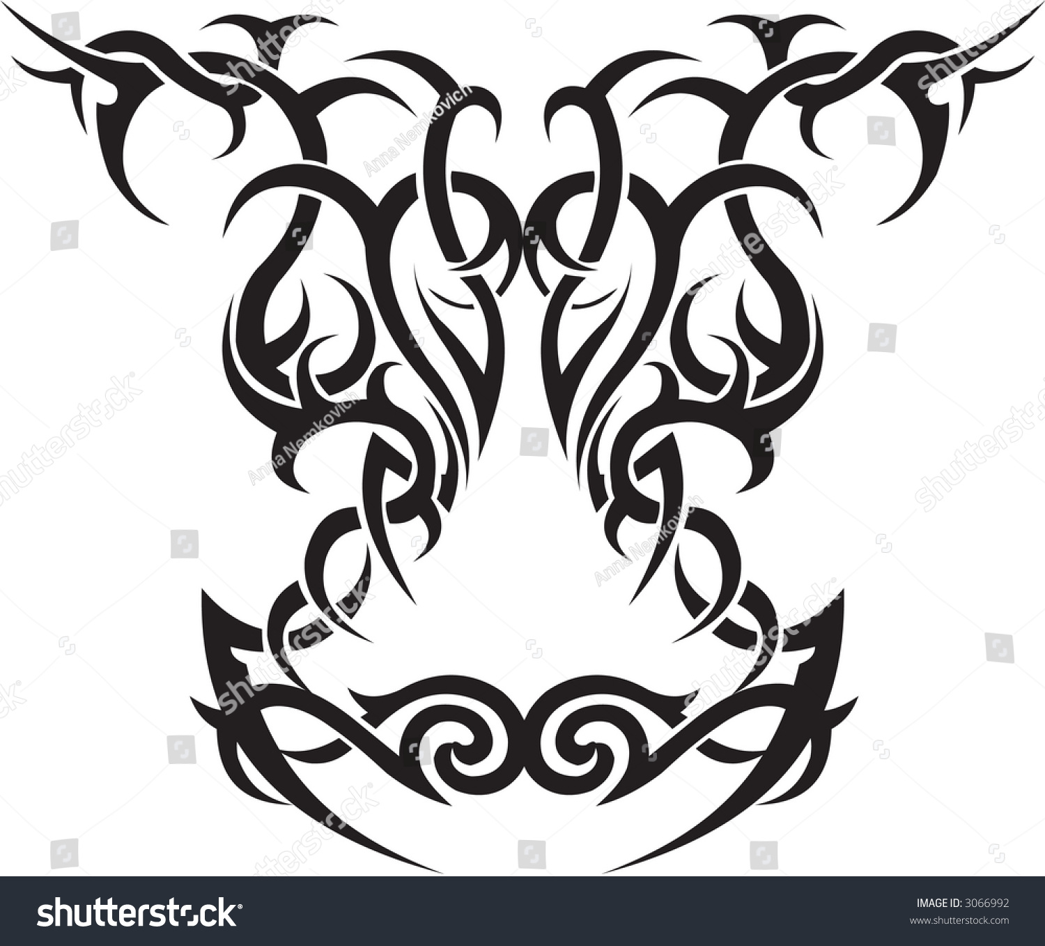 Tribal Ornamental Tattoo Stock Vector (Royalty Free) 3066992 | Shutterstock