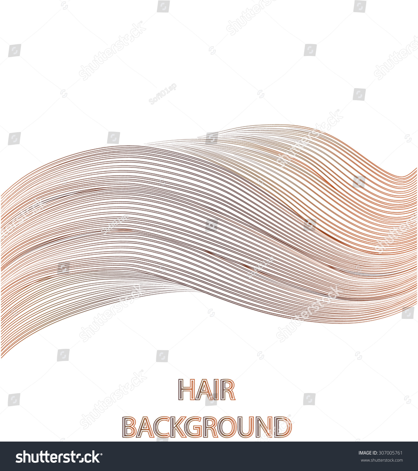 Hair Background Stock Vector (Royalty Free) 307005761 | Shutterstock