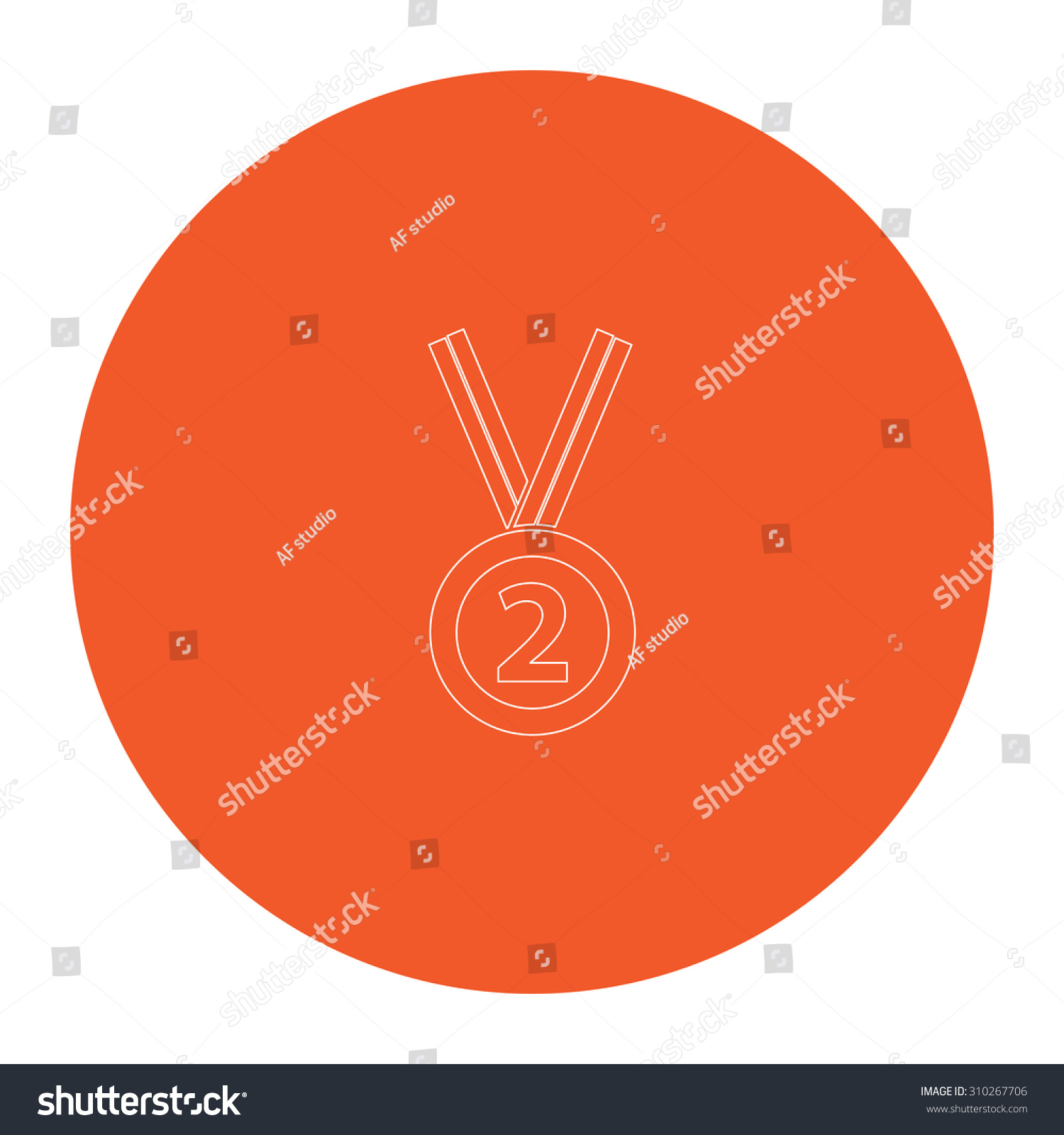 second-place-award-silver-medal-ribbon-stock-vector-royalty-free-310267706-shutterstock