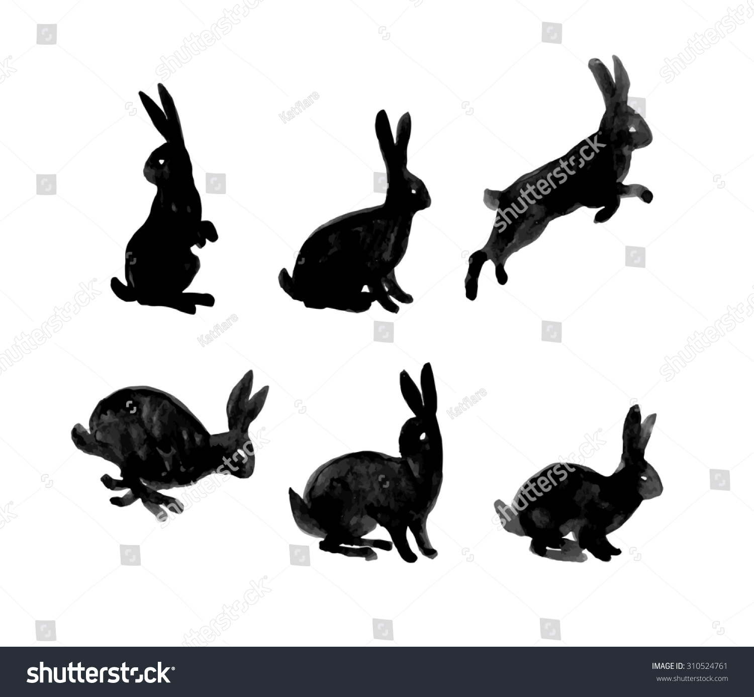 Graphic Hand Drawn Illustration Cute Hand Stock Illustration 310524761 ...