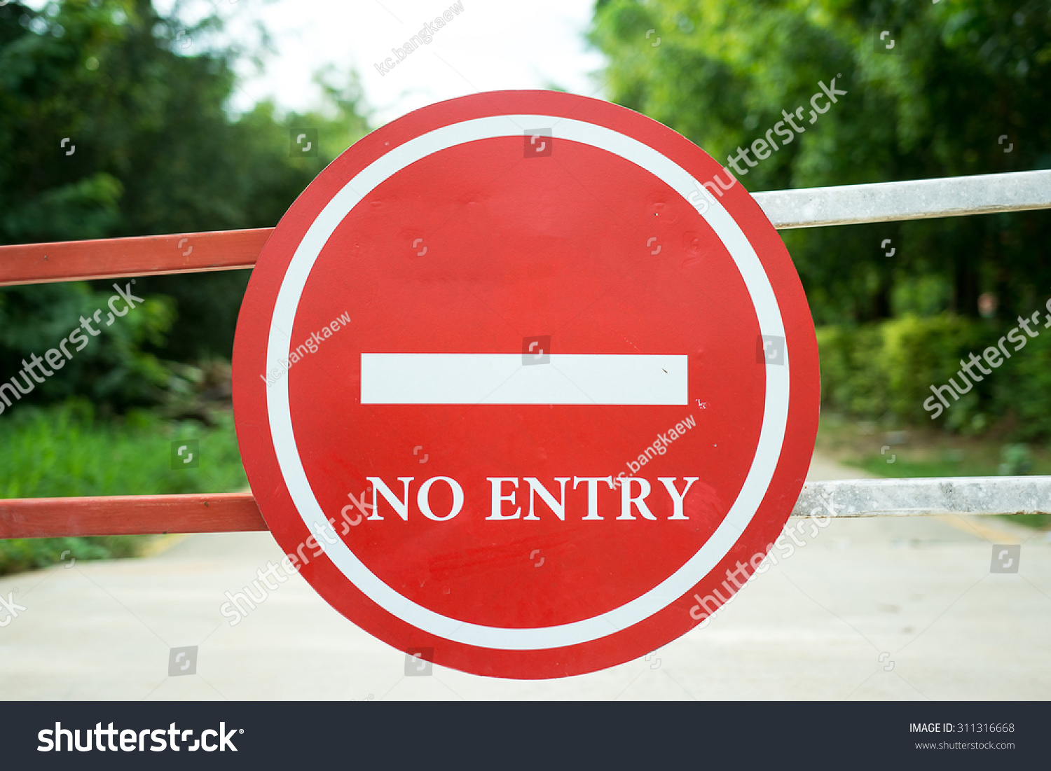 Label No Entry Stock Photo 311316668 | Shutterstock