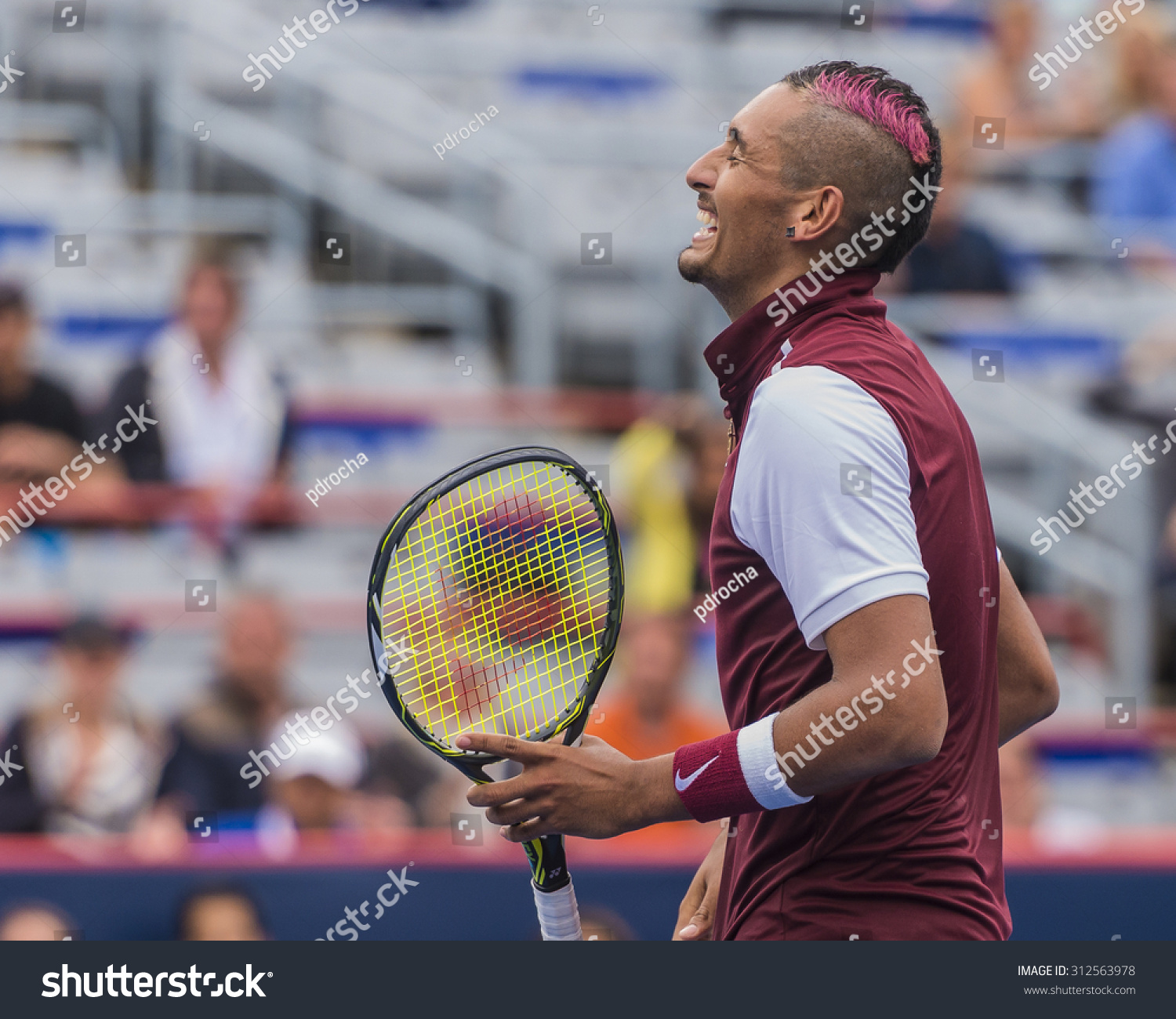 Photo De Stock Montreal August 11 Nick Kyrgios Australia 312563978 ...