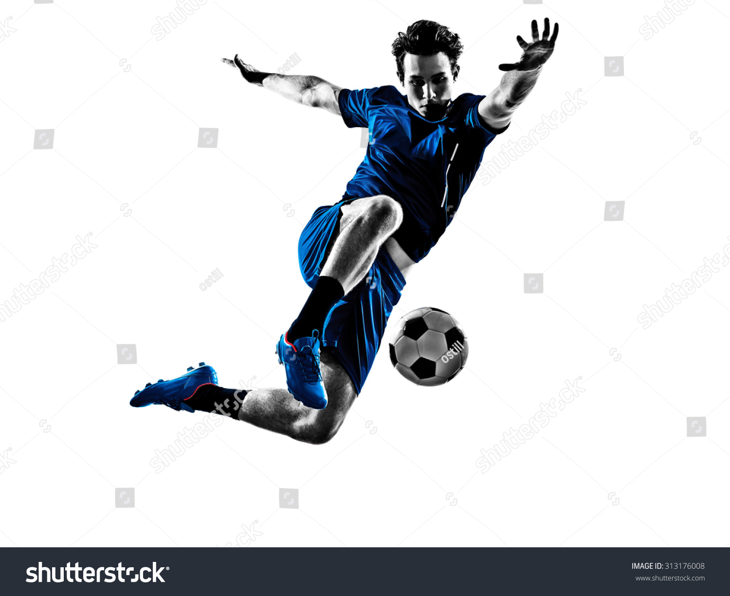 One Italian Soccer Player Man Playing Stock Photo 313176008 | Shutterstock