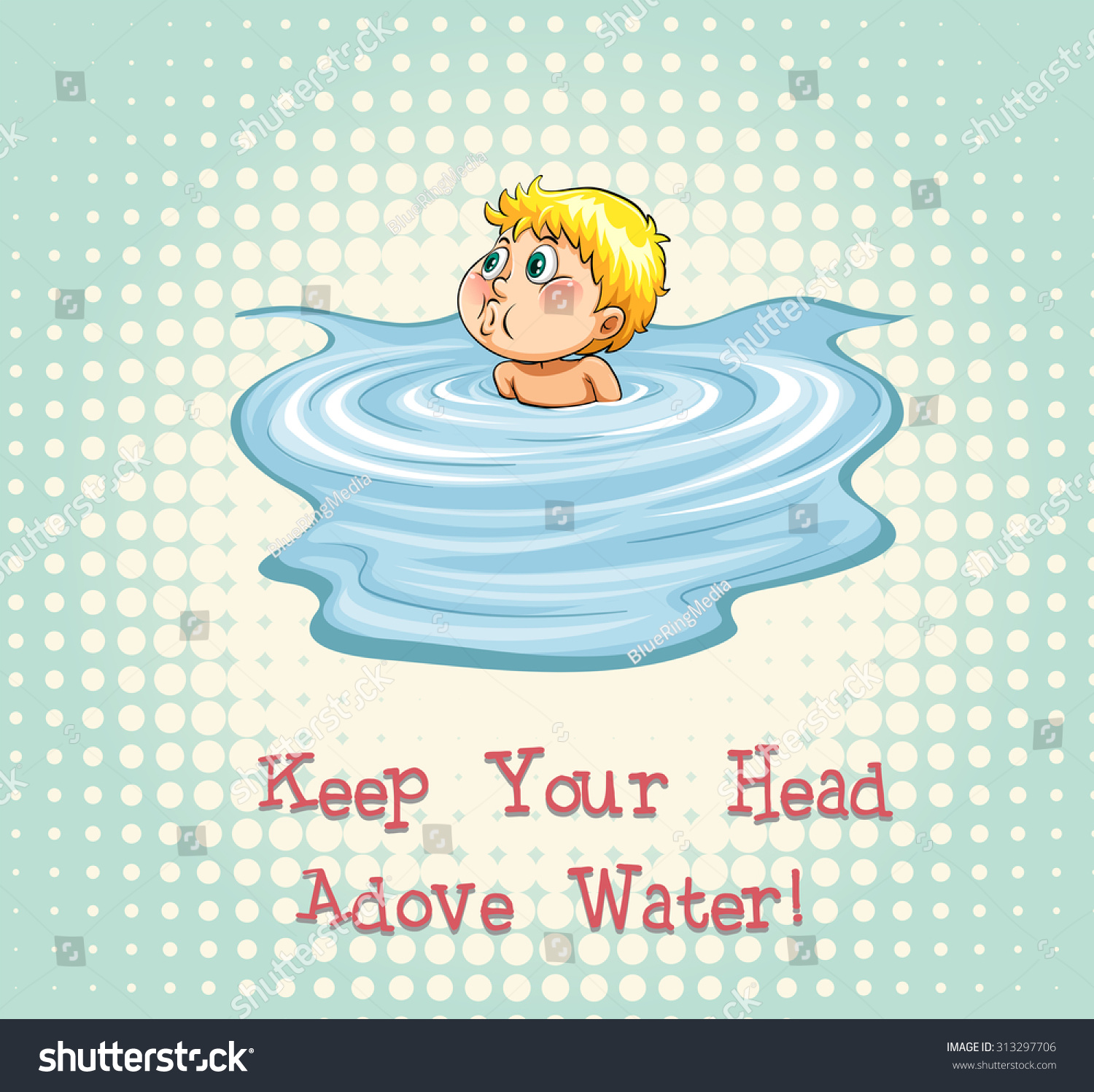 <b>Head</b> above water idiom: стоковые изображения в HD и миллионы других стоковы...