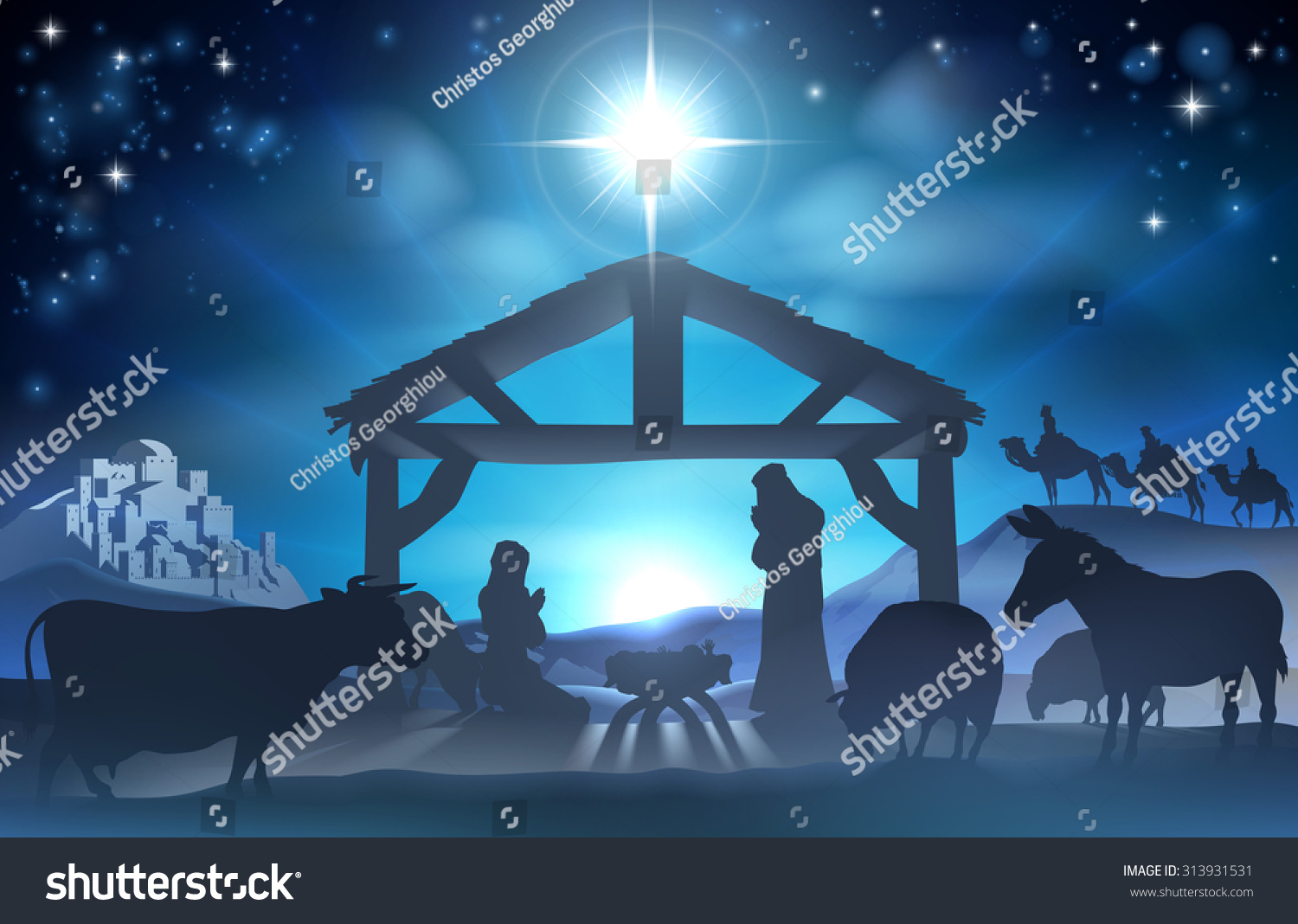 13,726 Christmas Manger Religious Images, Stock Photos & Vectors ...