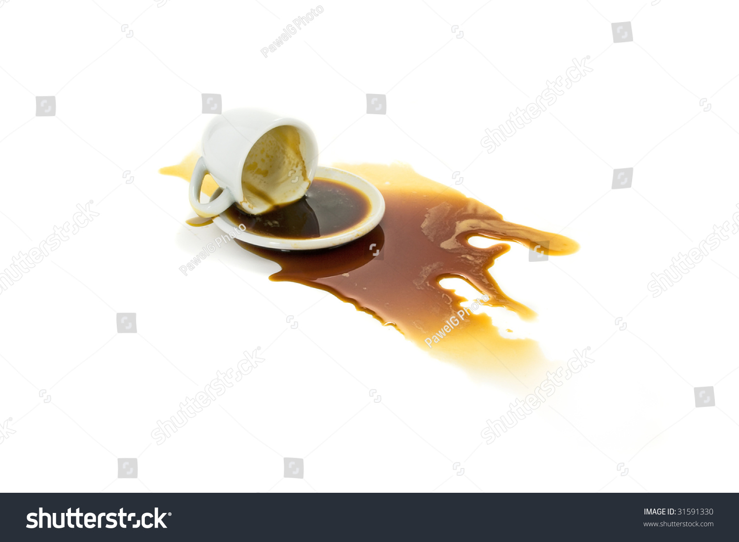 Spill Coffee on the Floor